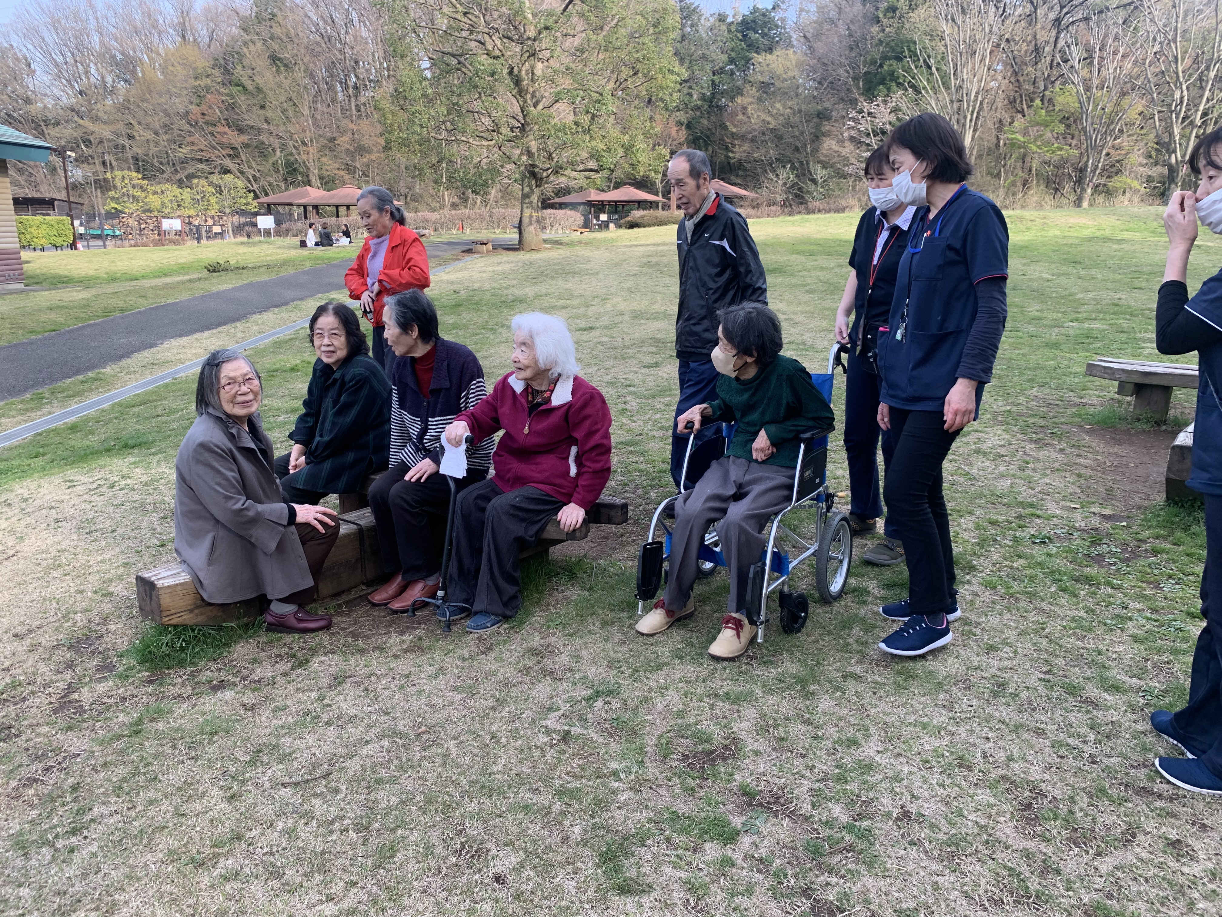 陽光桜を見にお出かけしました。