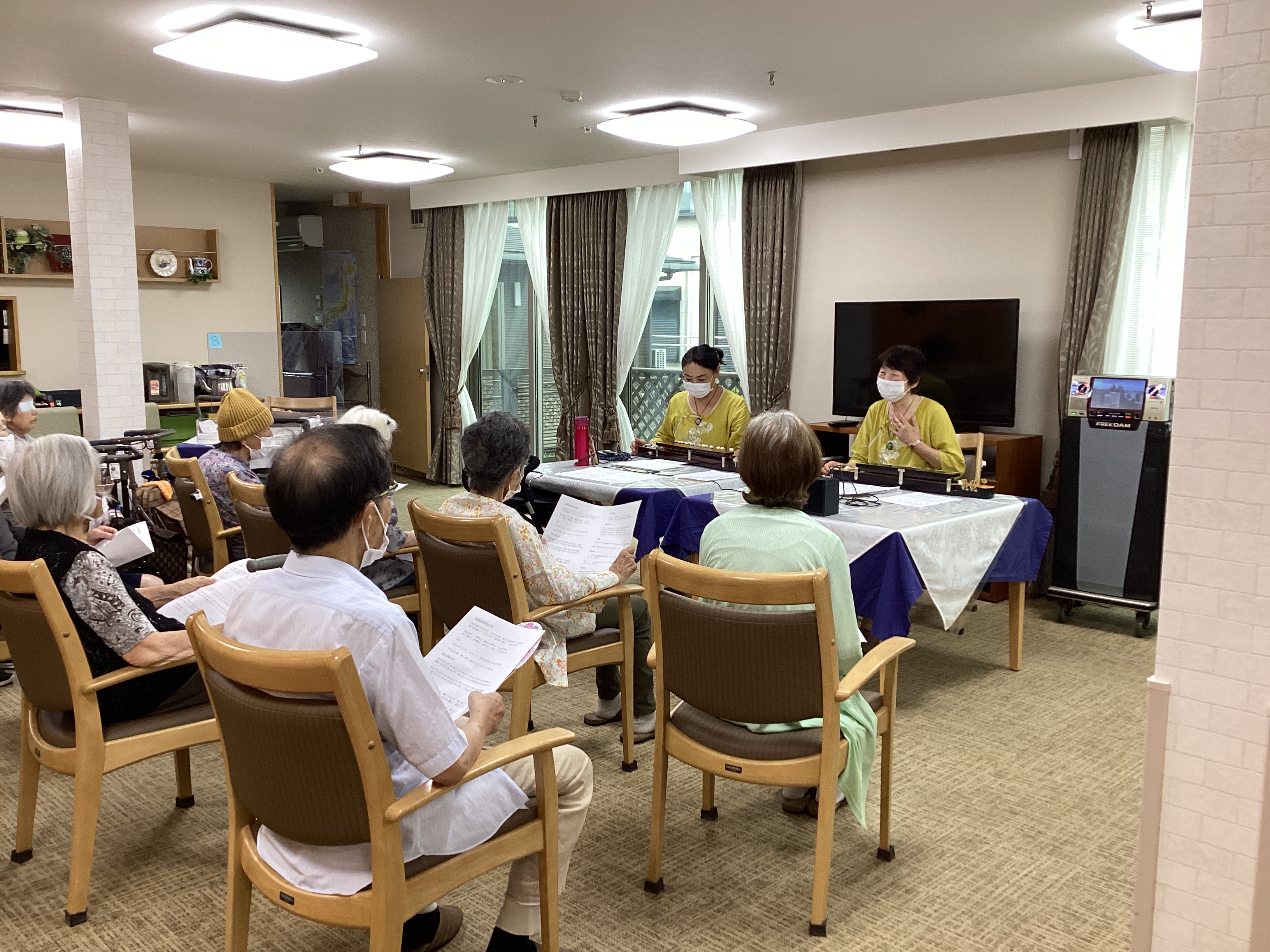 ７月の石原小多機🎤