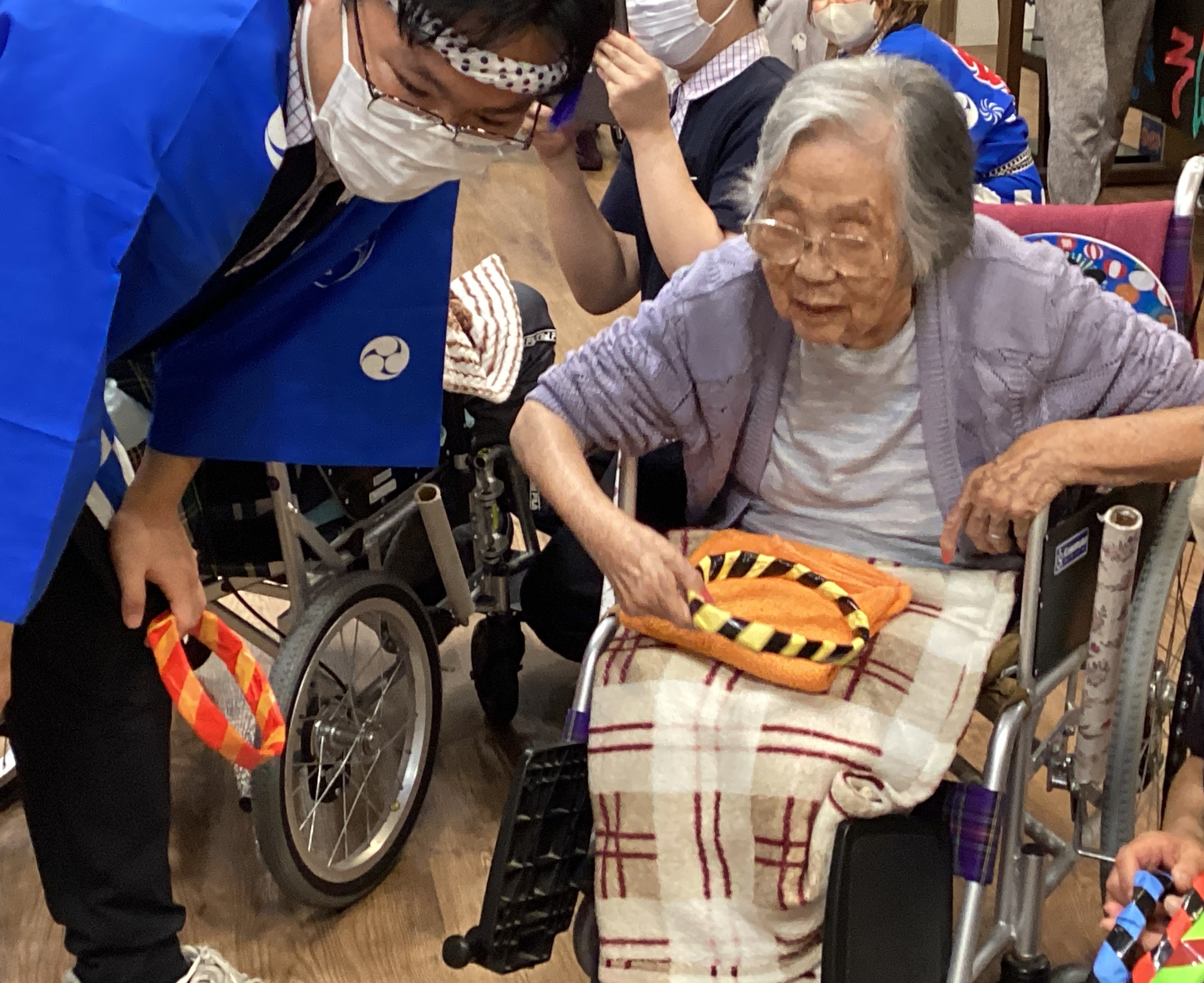 夏祭りにて
