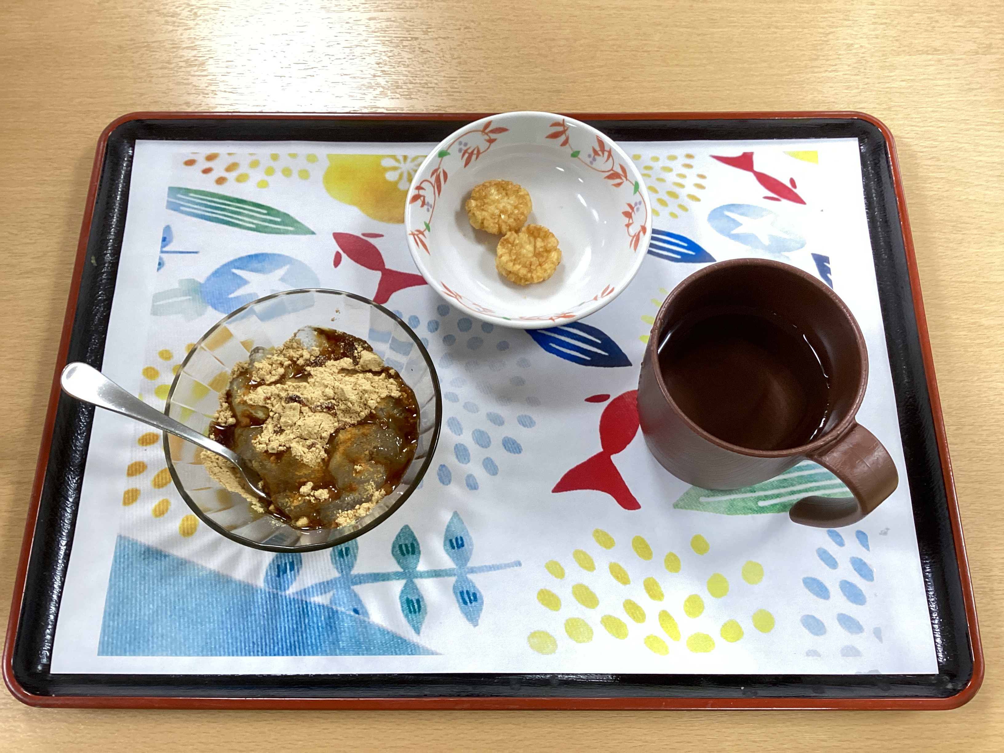 わらび餅風わらび餅