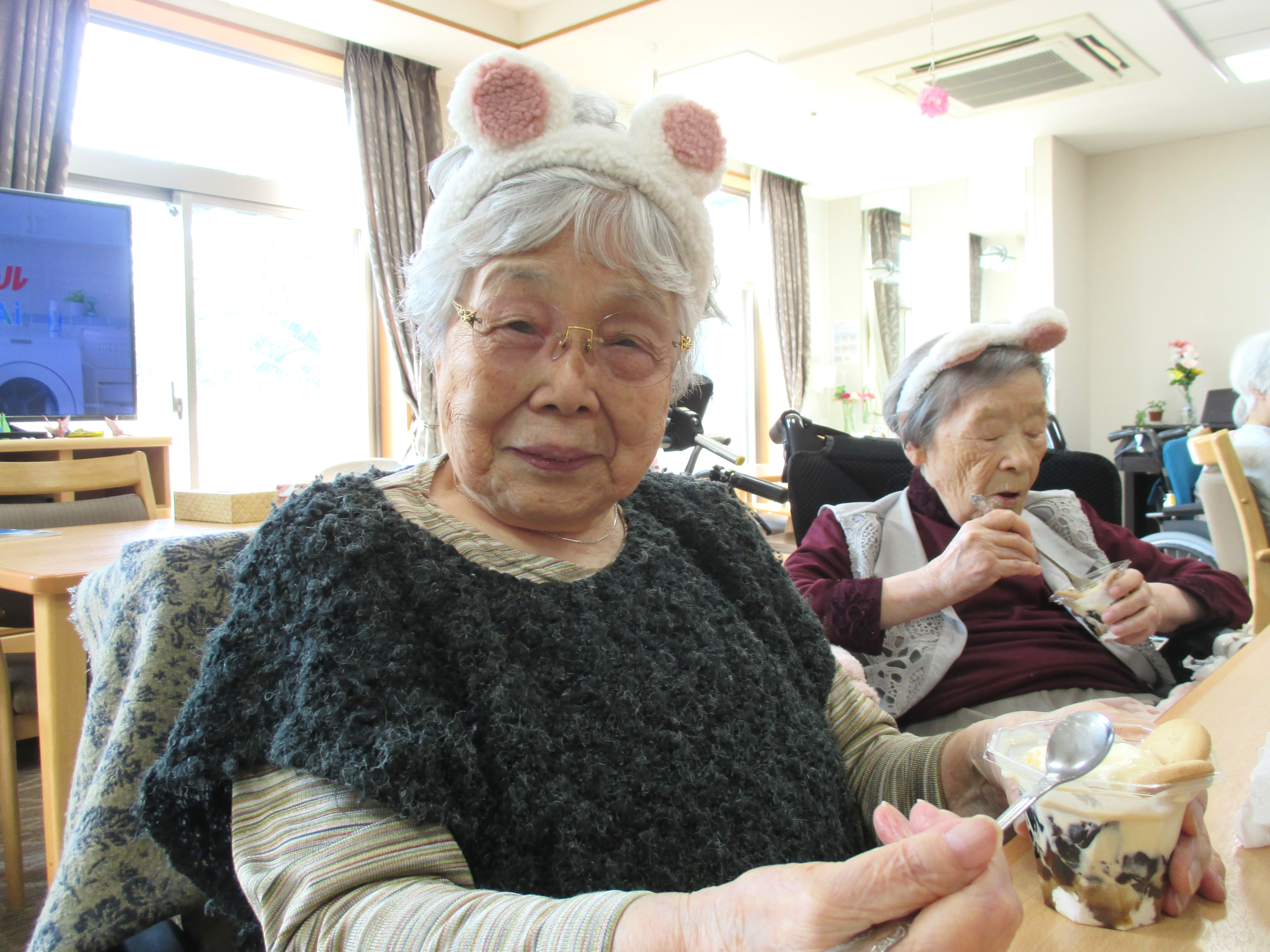 白くまアイスパフェ🧸