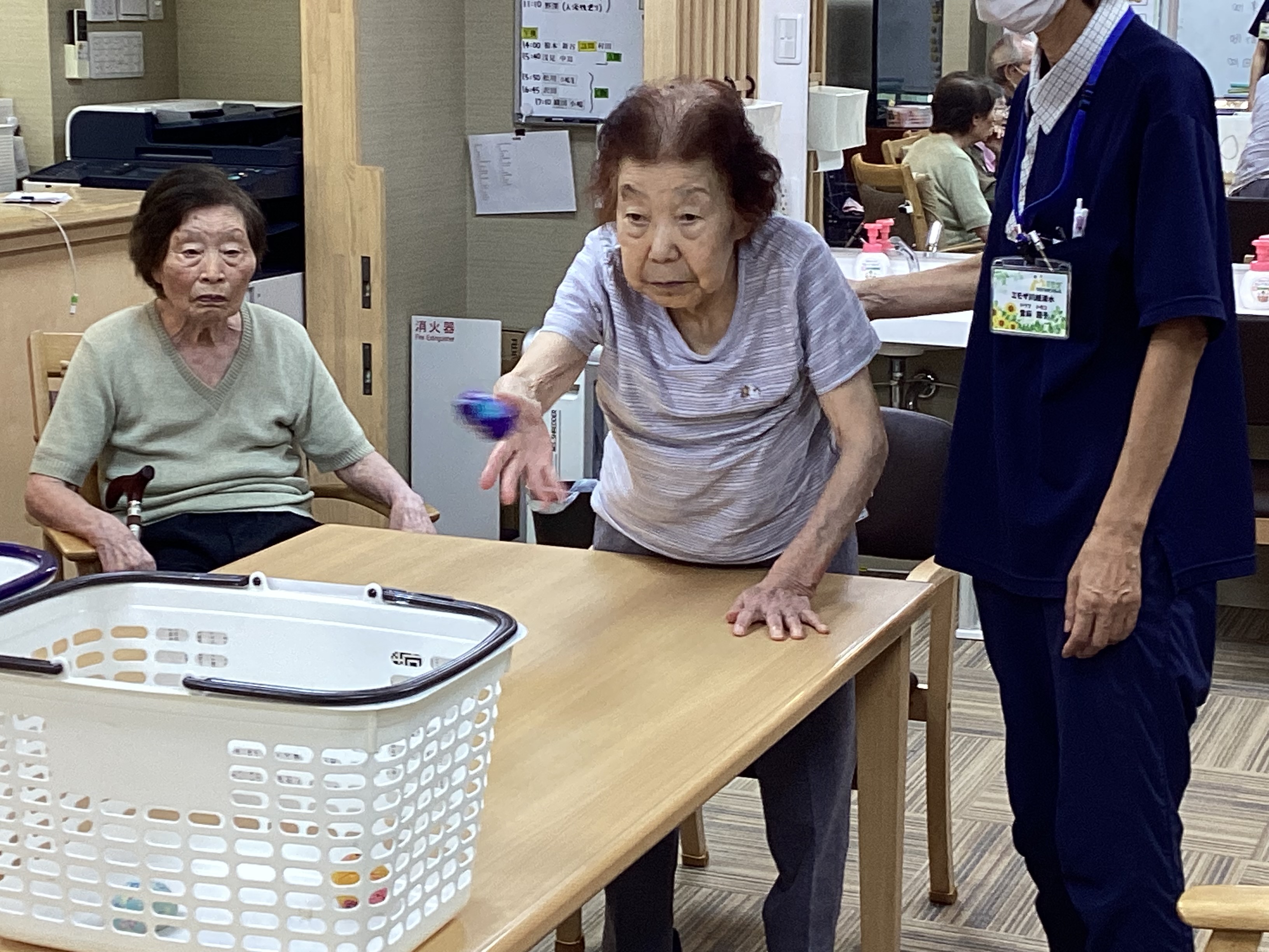 お手玉バスケット♪