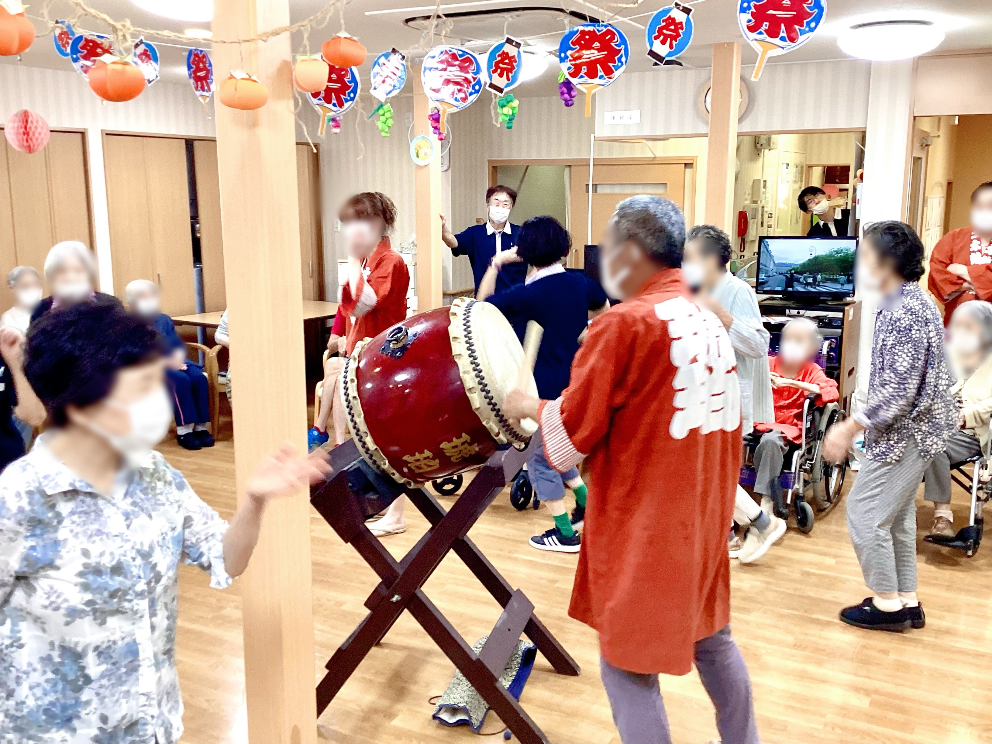 夏改め秋祭り♪