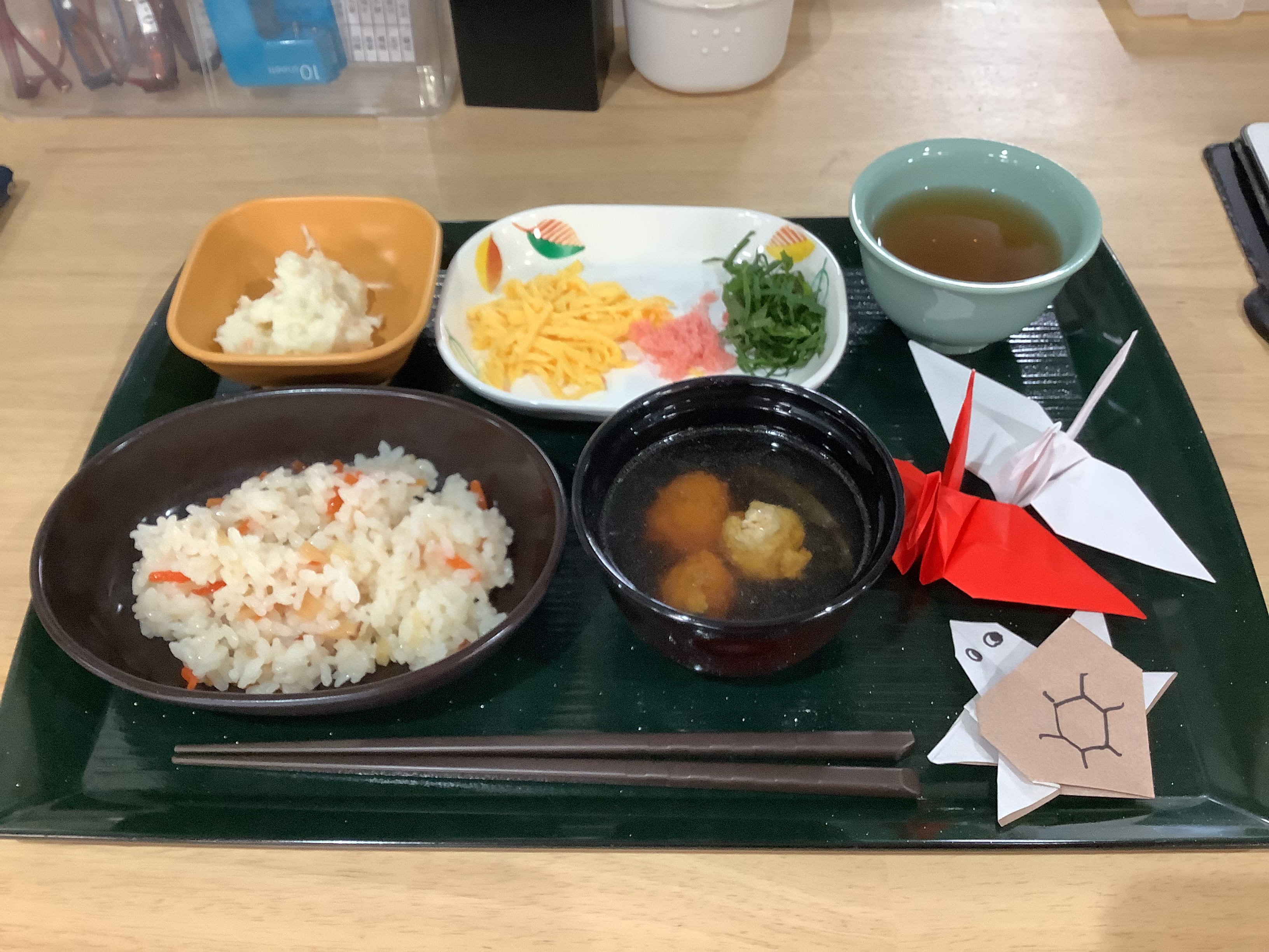 敬老の日のお祝いで