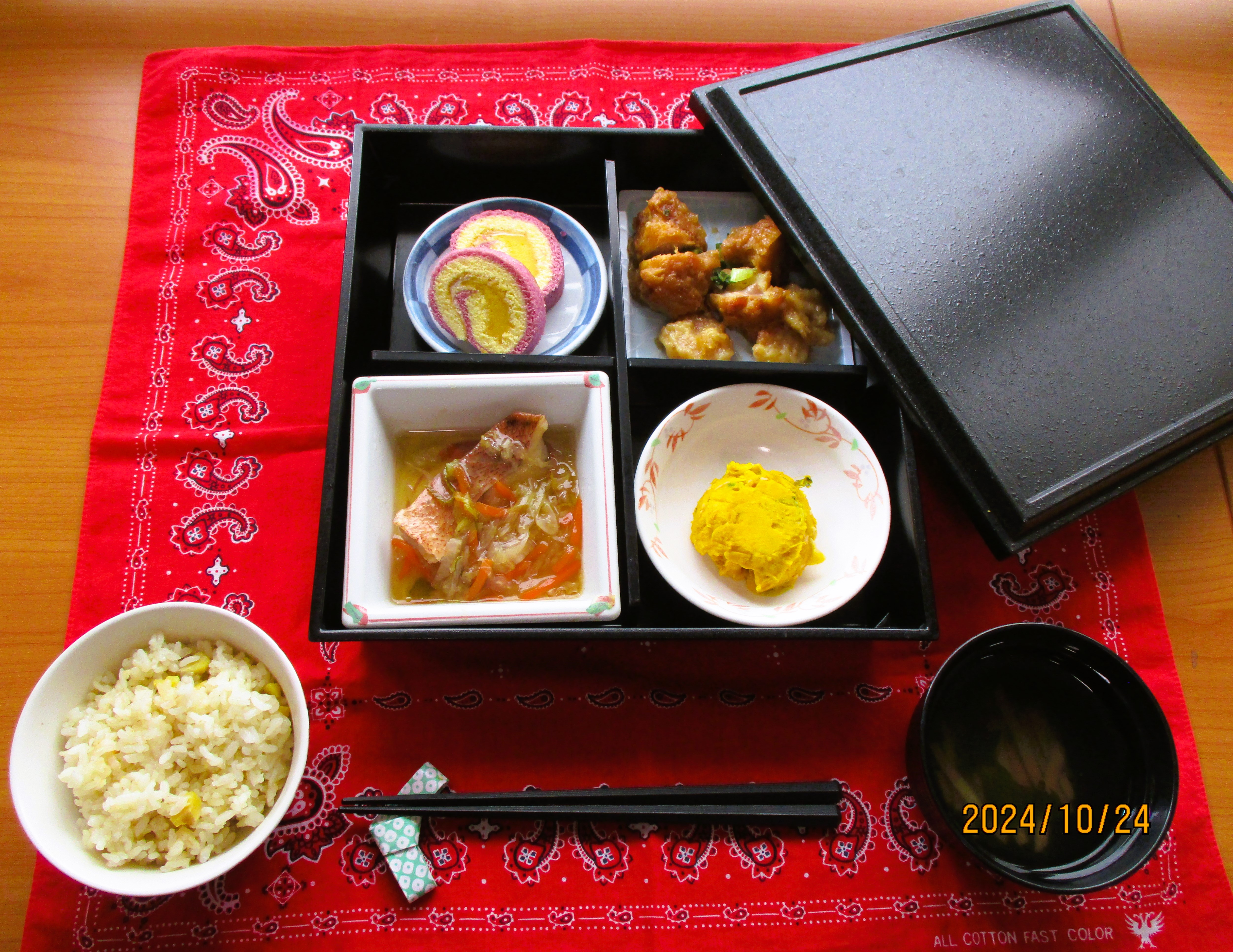 10月のお楽しみ弁当♪