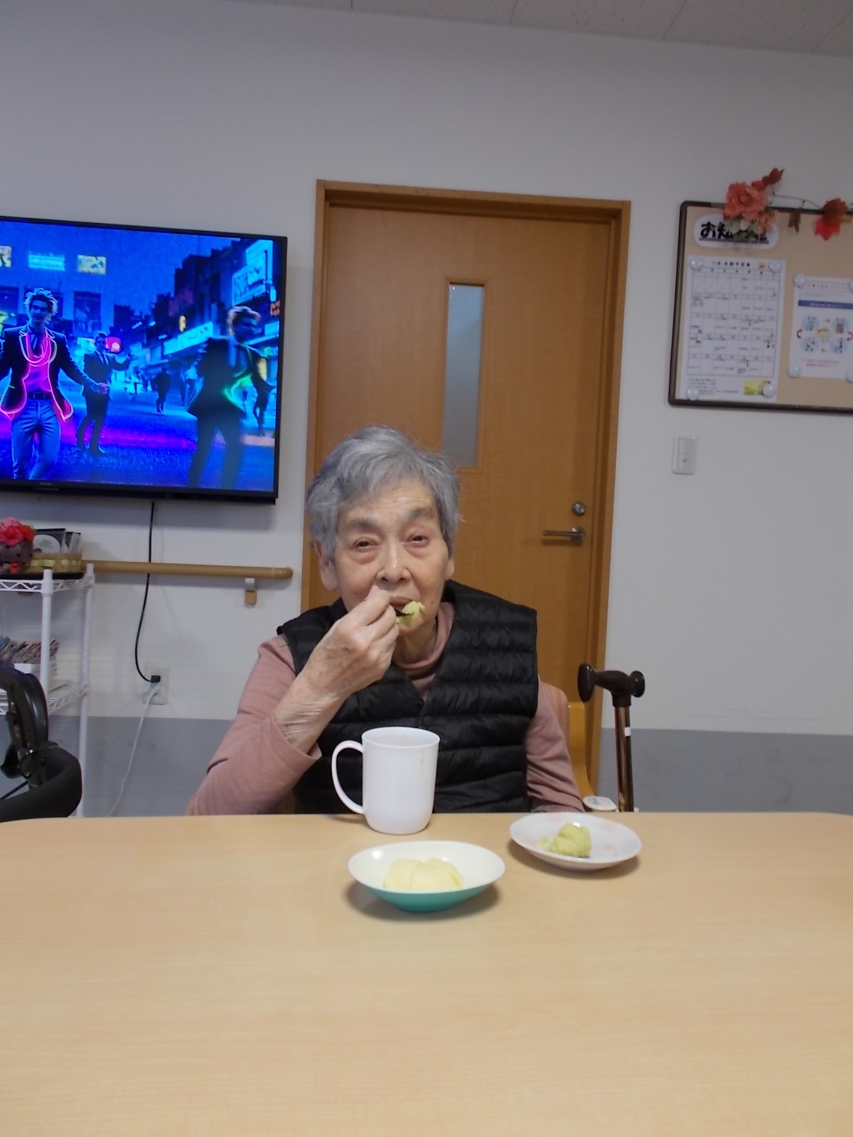 スイートポテトで舌鼓