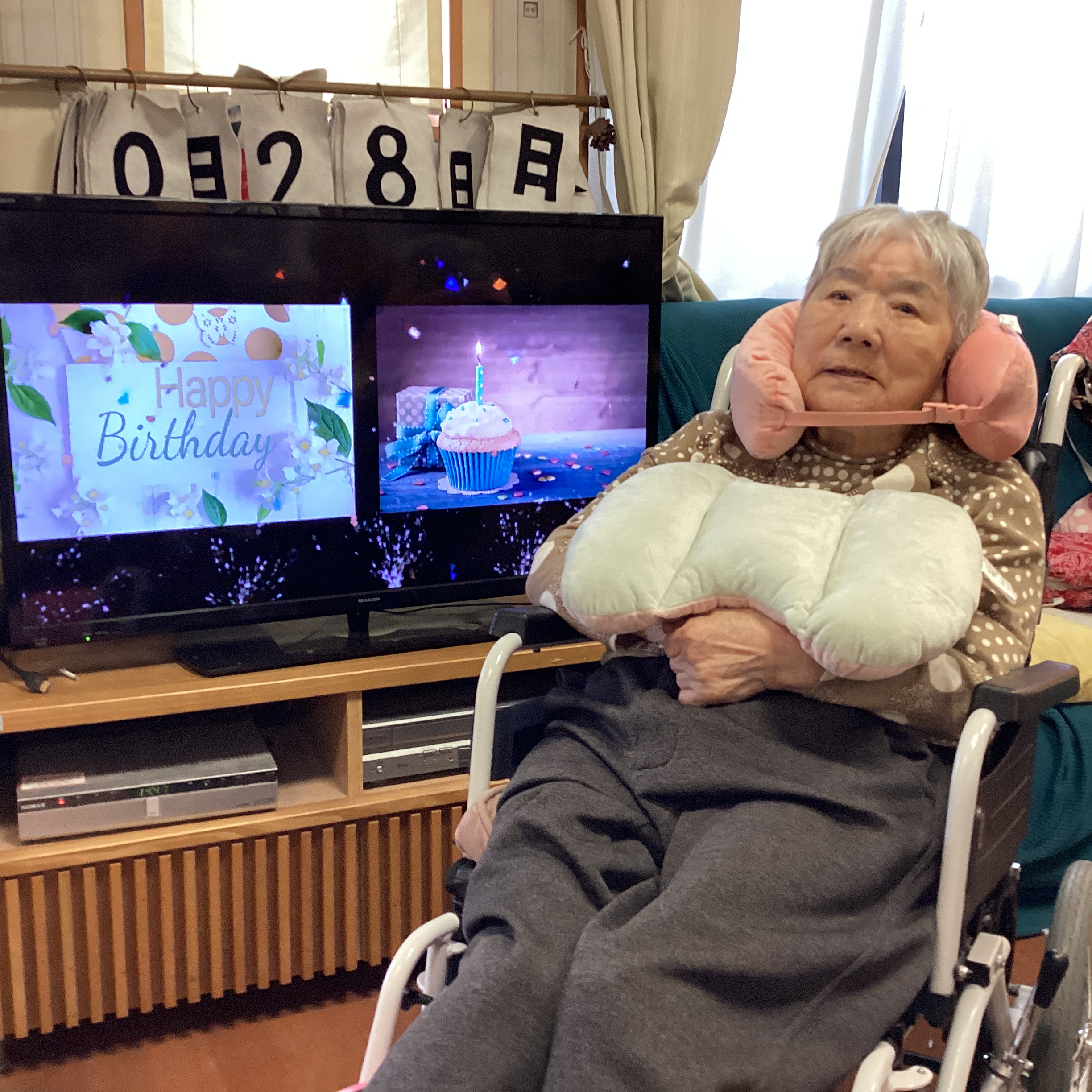 先日のお誕生日会の様子