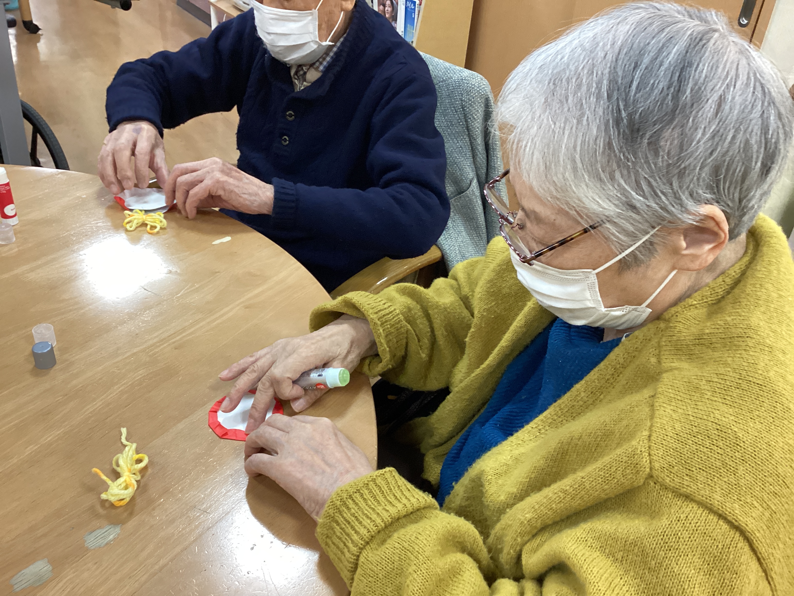 冬の花椿を作ってみました。