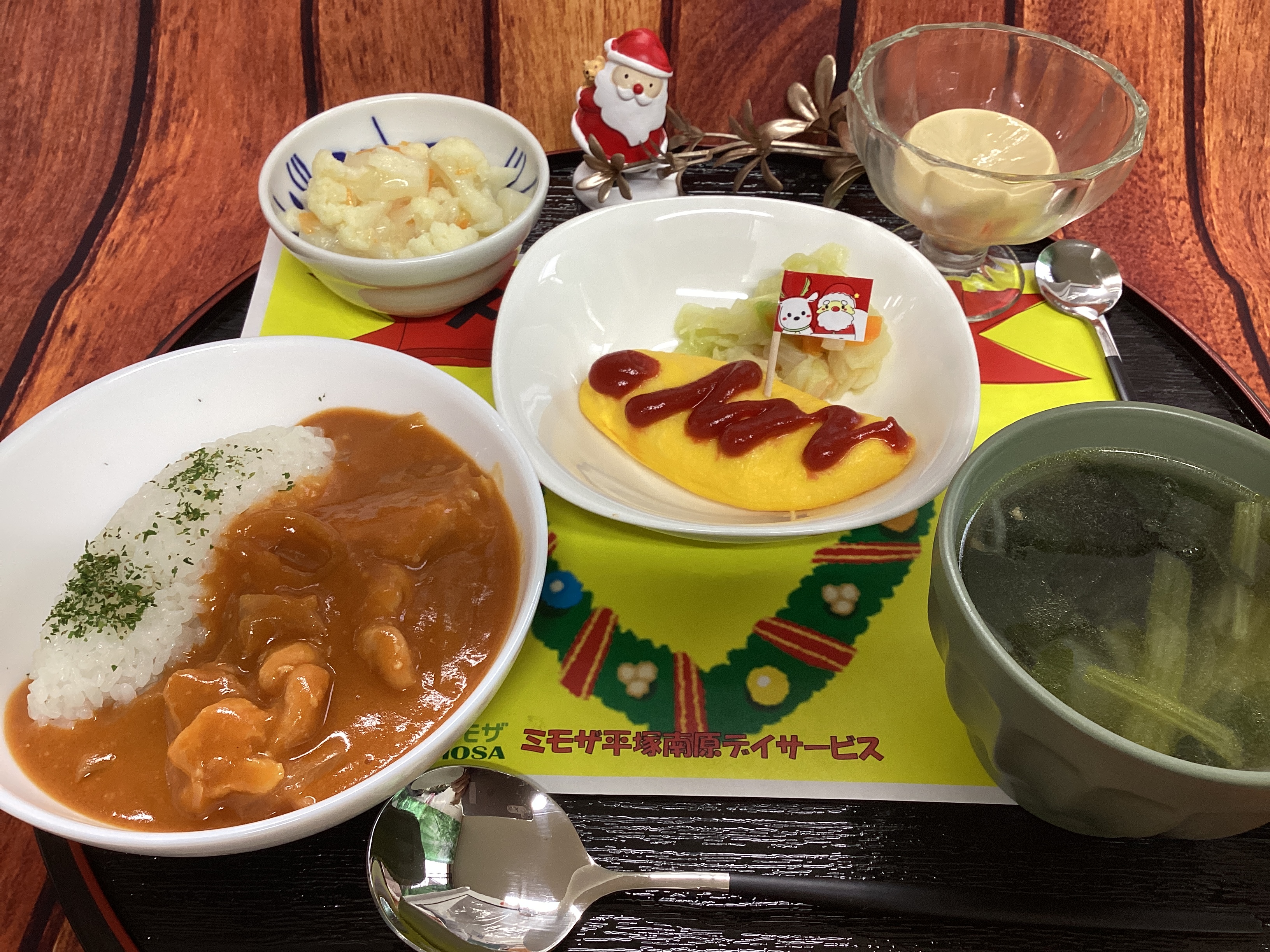 24日と25日はクリスマスランチ🎄☆彡