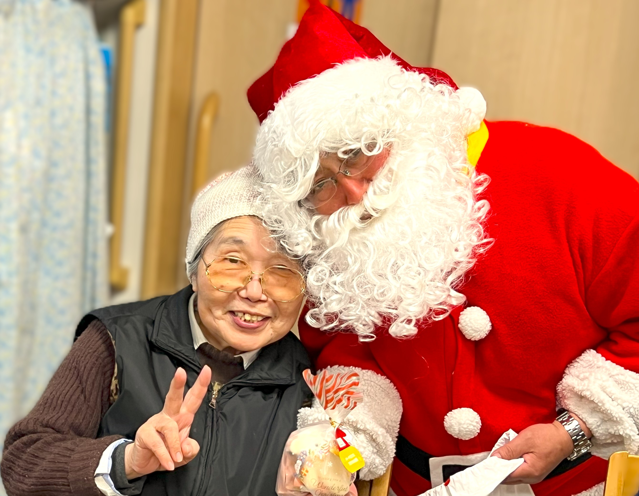 サンタさんがやってきた🎅