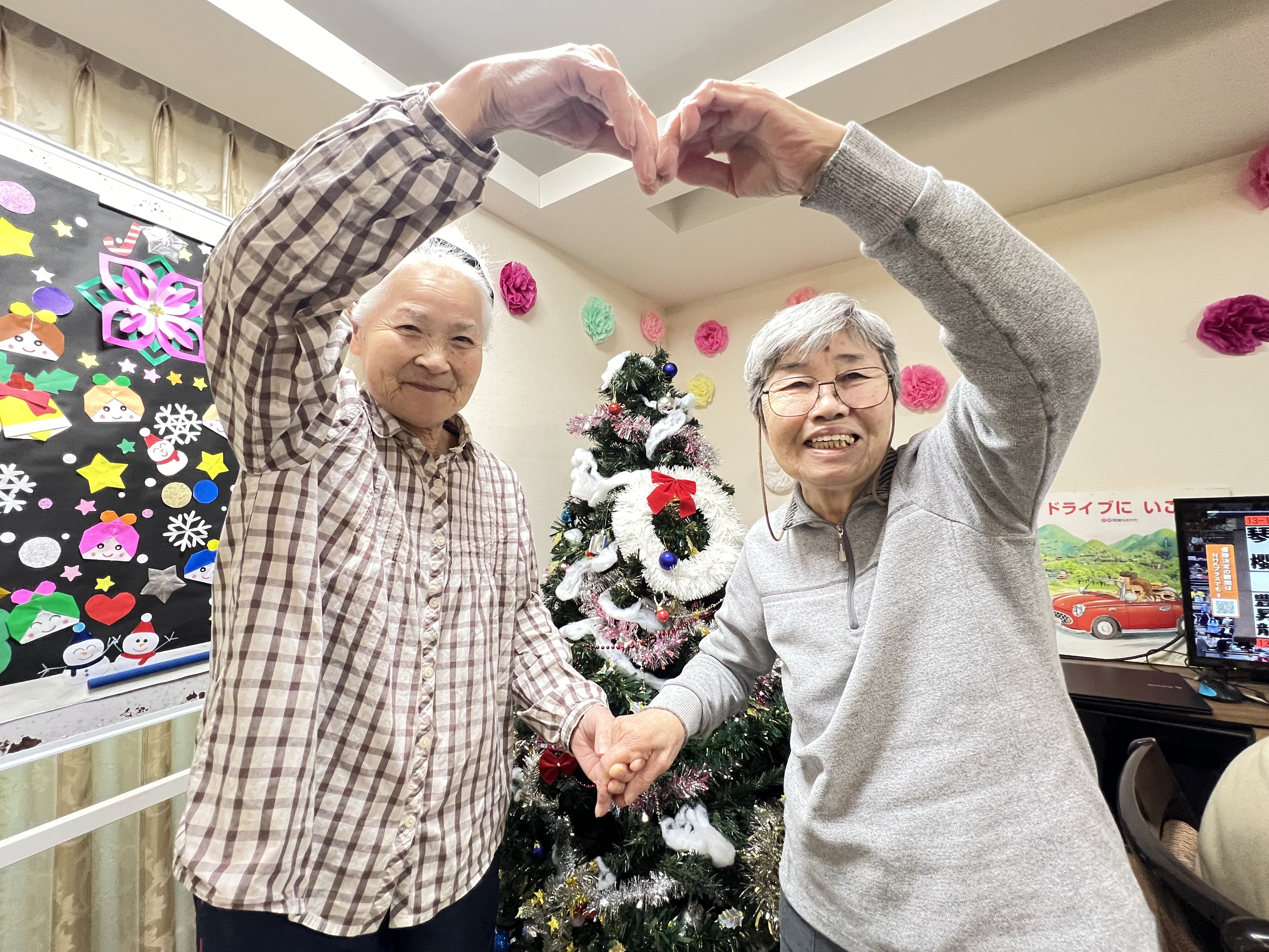 お披露目！🥰ミモザ市原クリスマスツリー🎶part2！