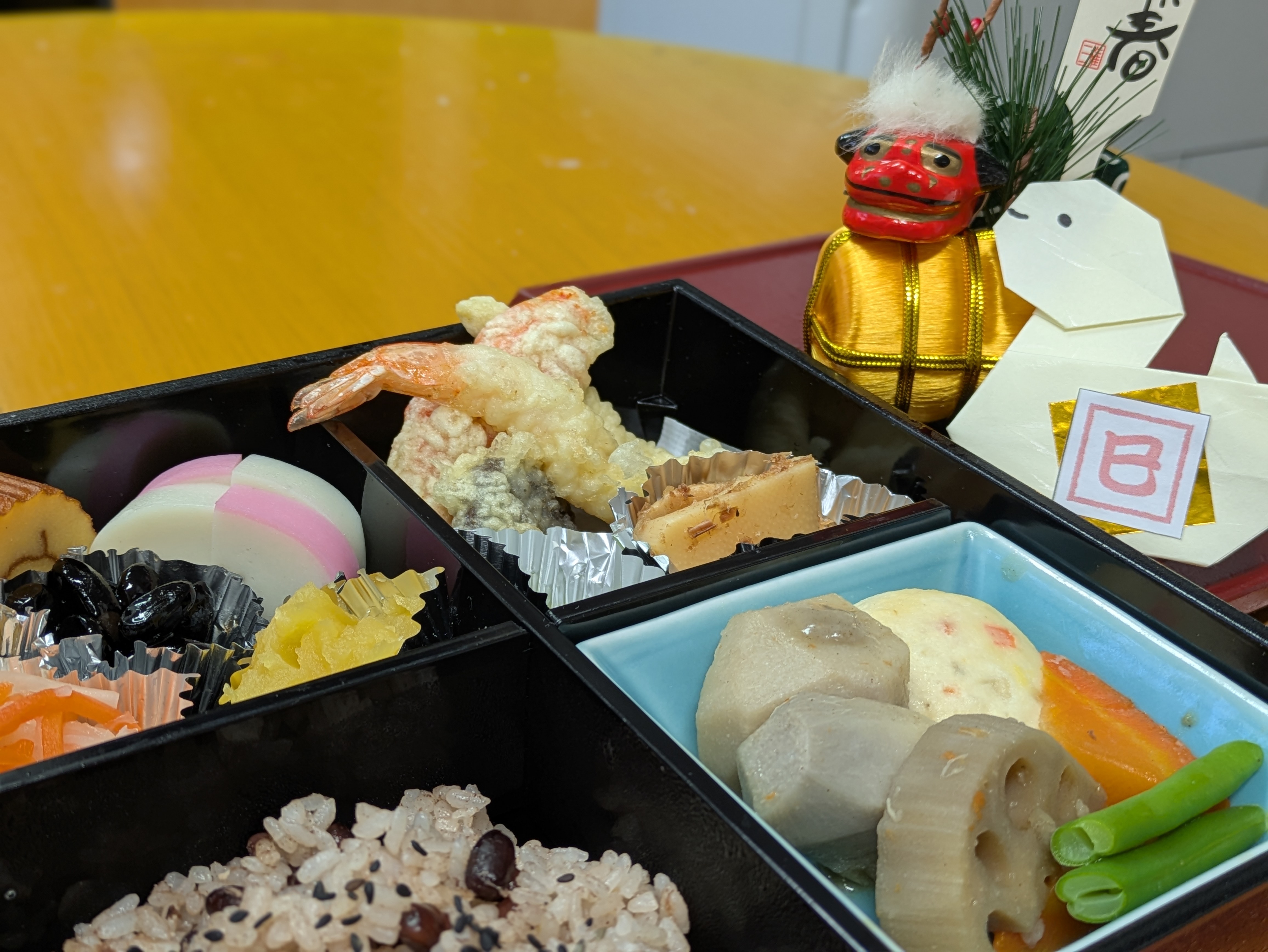 元旦の松花堂弁当