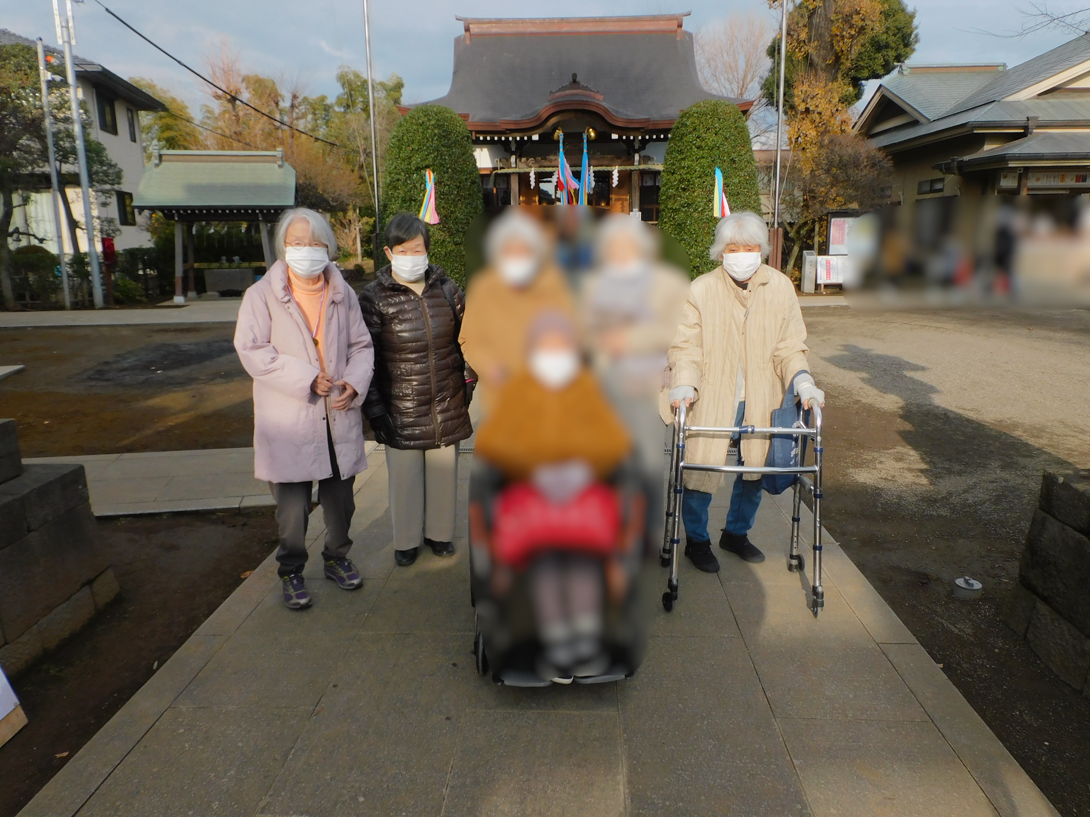 神社へ参拝にお出かけしました！