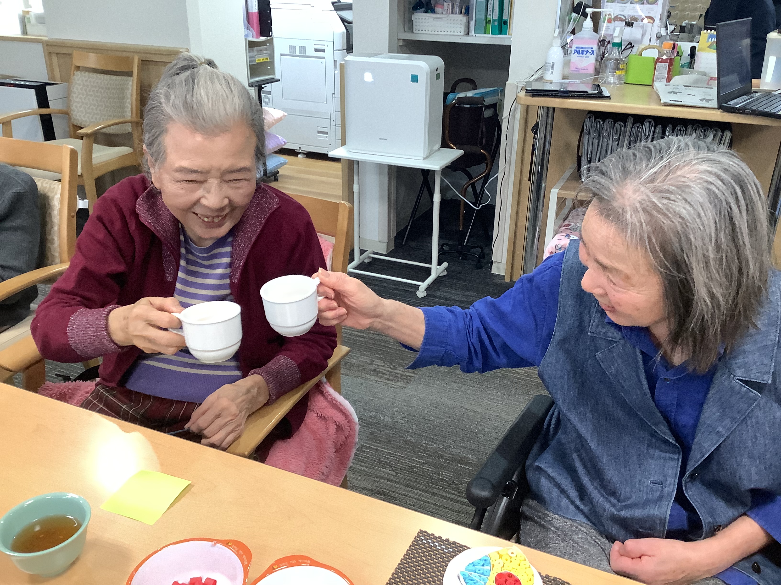 甘酒で乾杯！