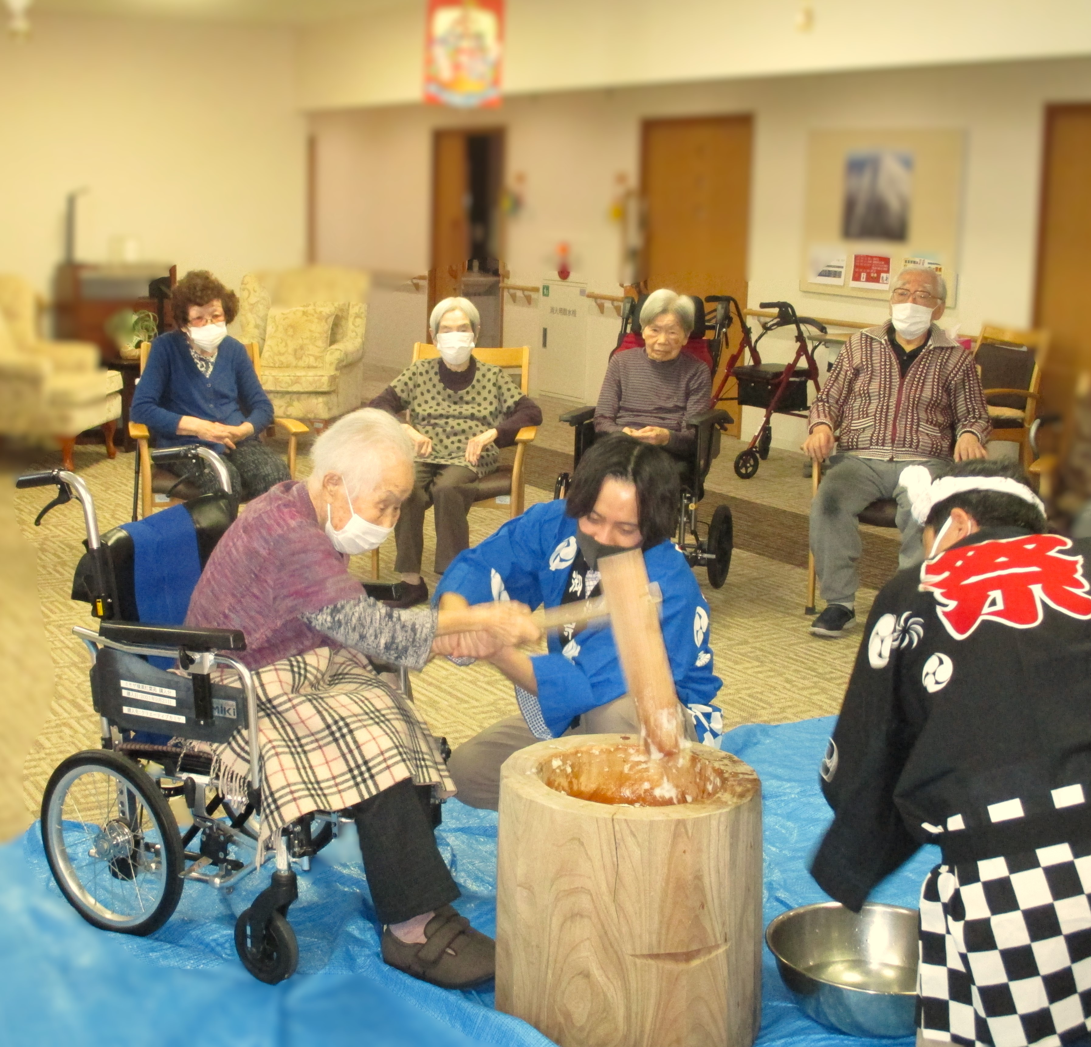 新春　餅つき大会