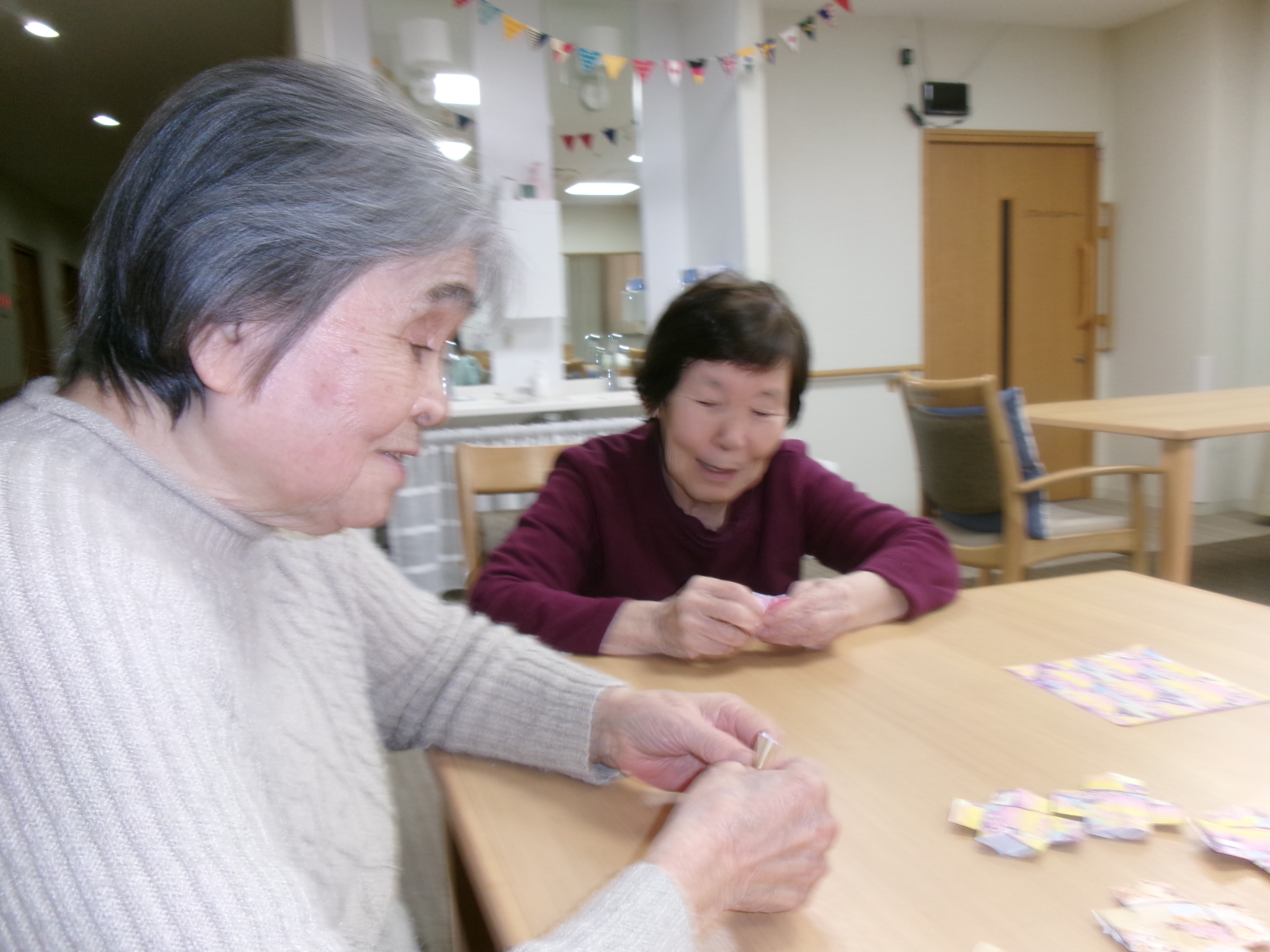 私たち器用でしょ！