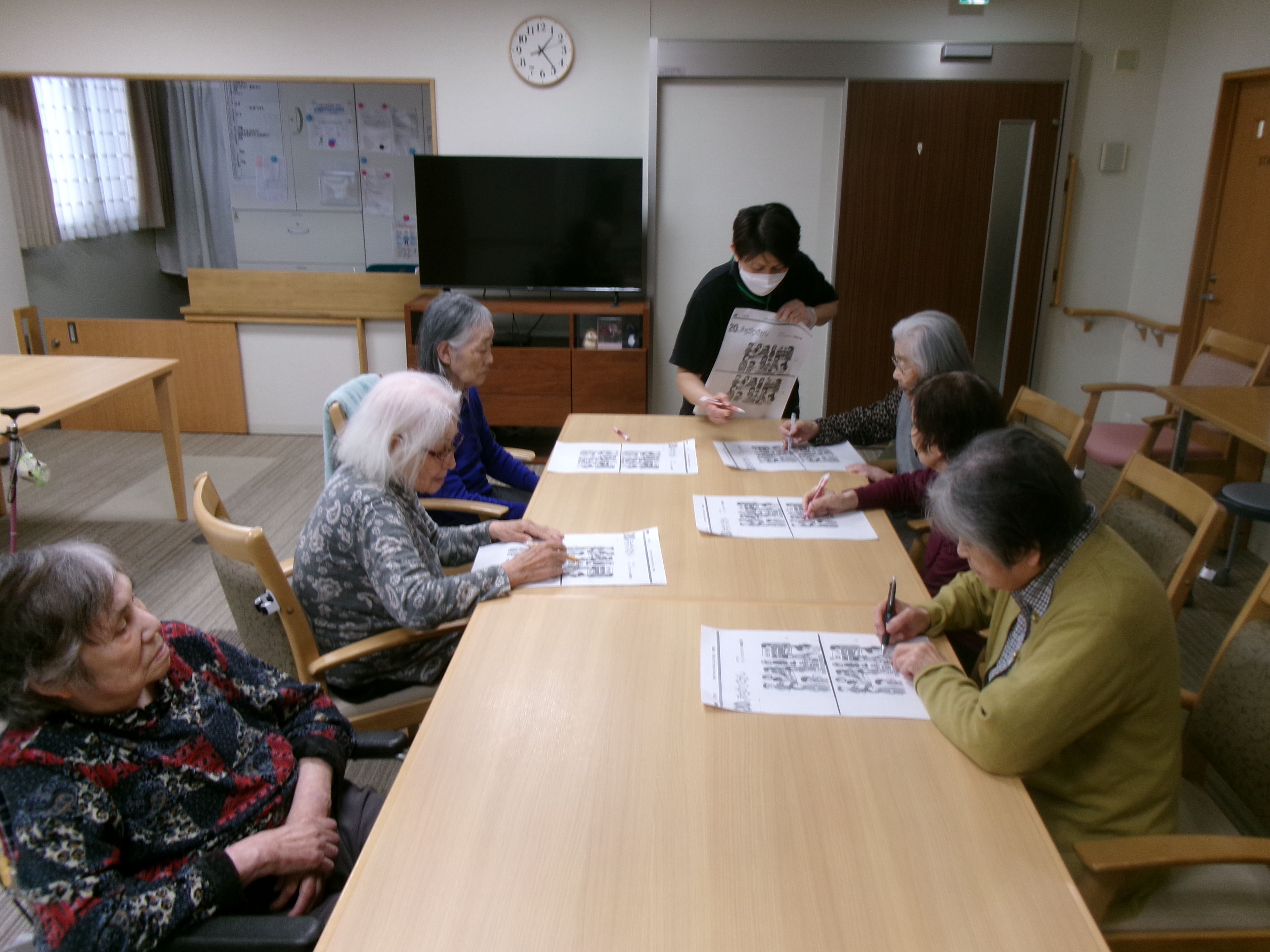 職員もがんばってます！！