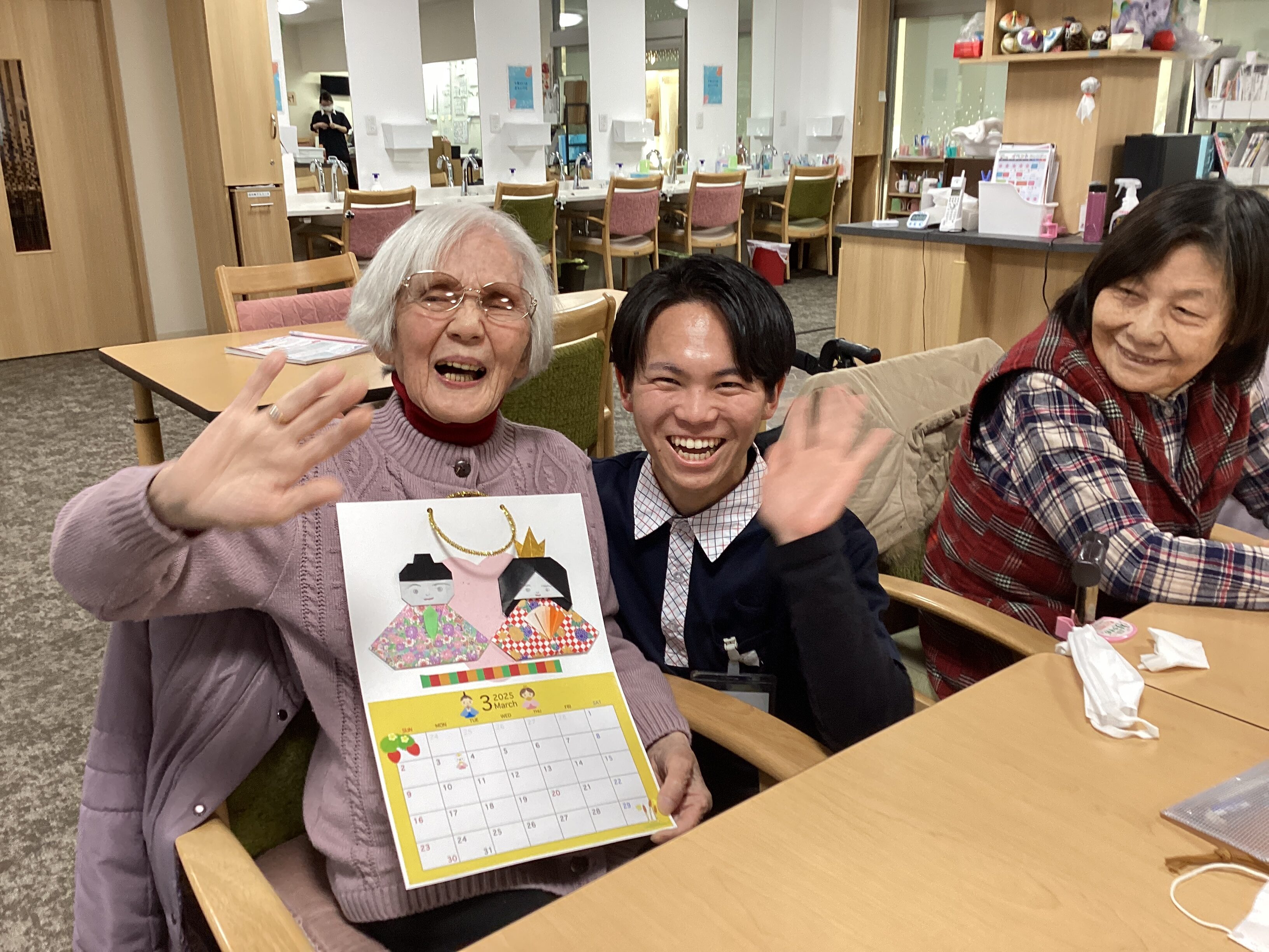 工作レク🌸ひな祭り🌸カレンダー🔅