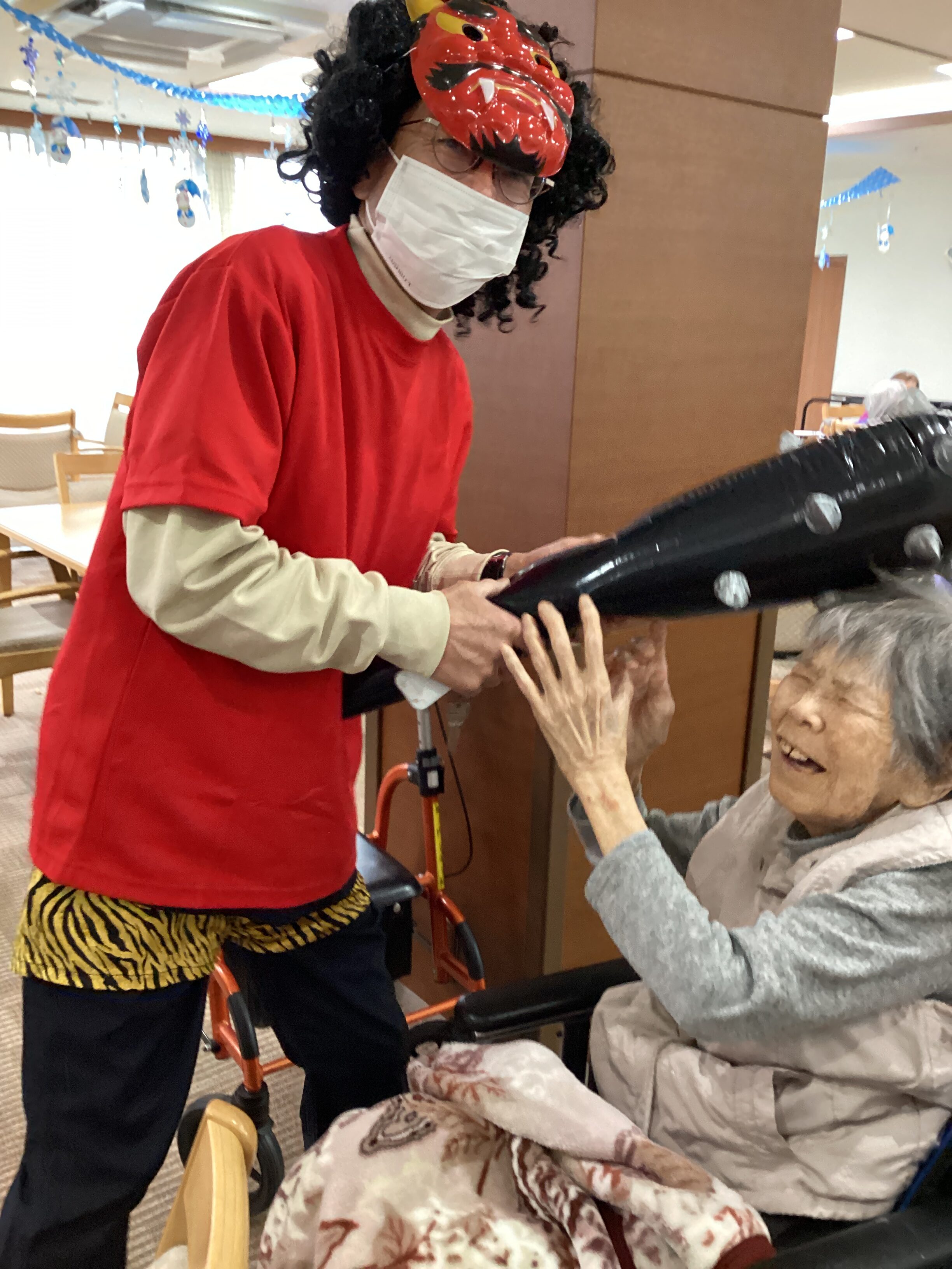 節分豆まき！👹