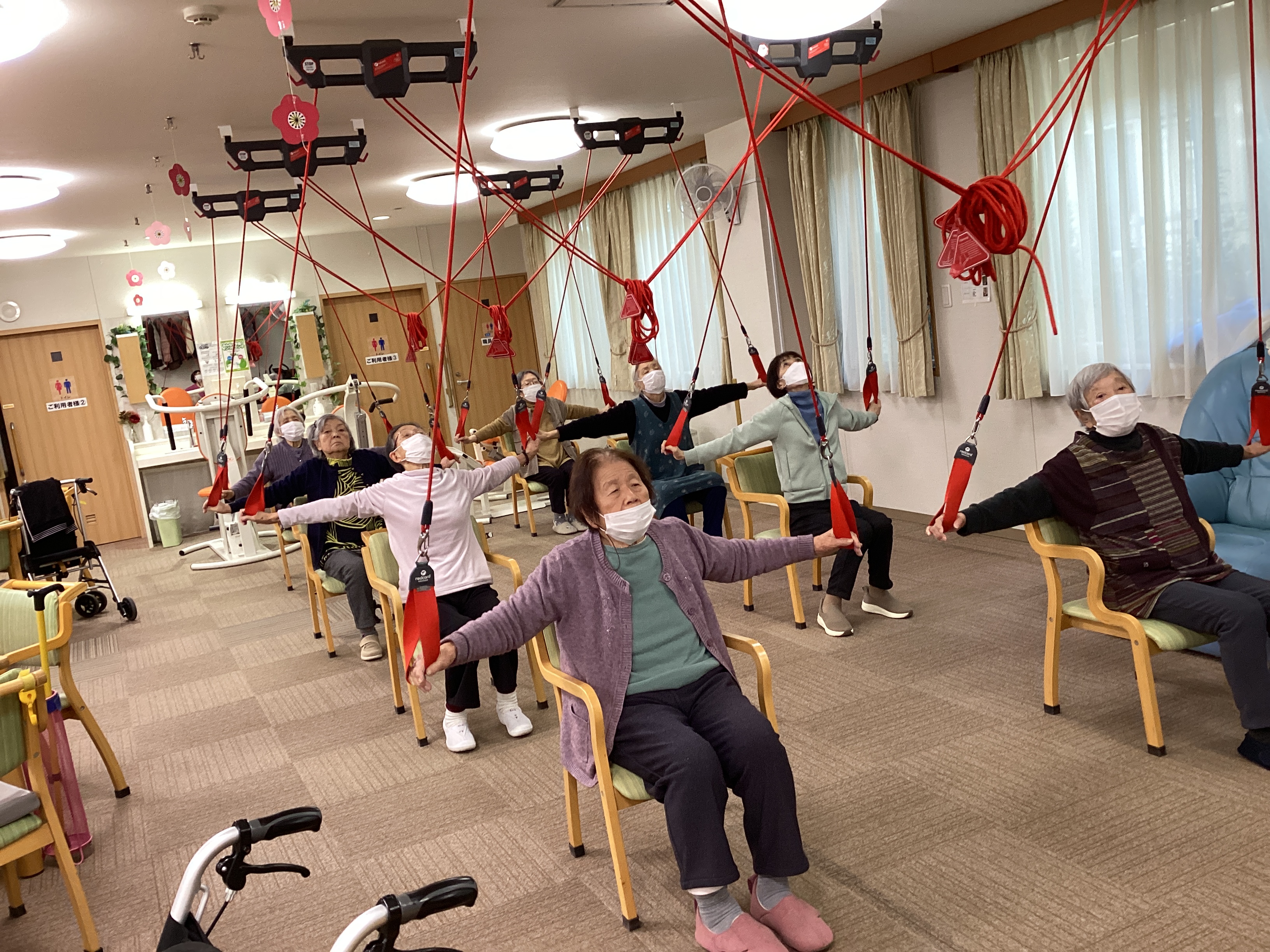 体幹・腕・足を鍛えてます💪