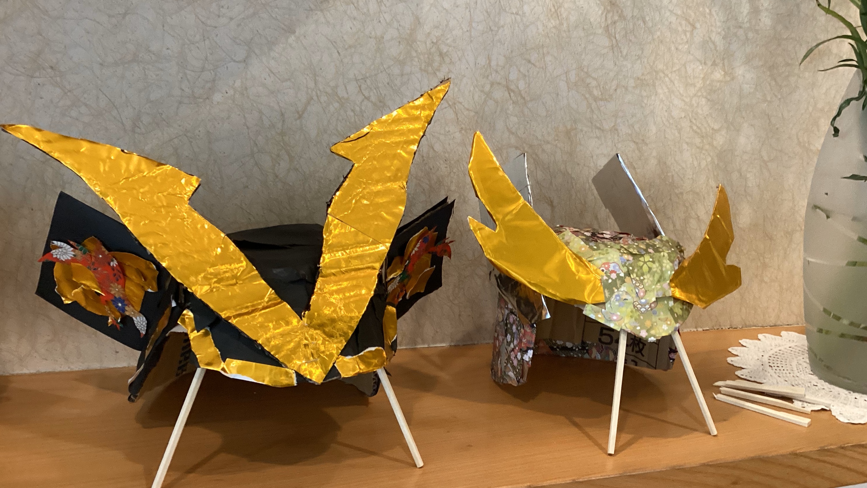 ５月を目前にして創作