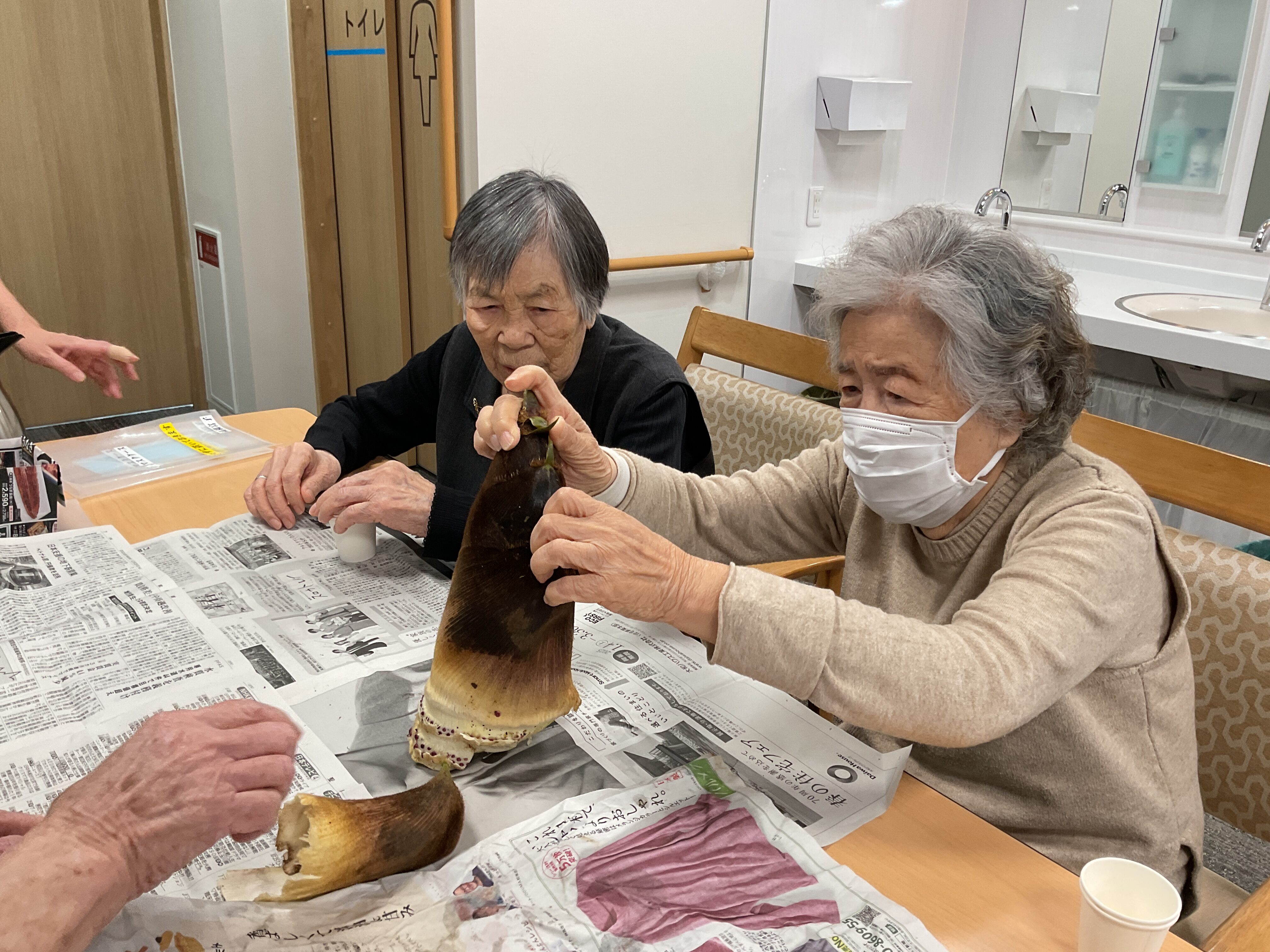 今が旬！天然タケノコ！