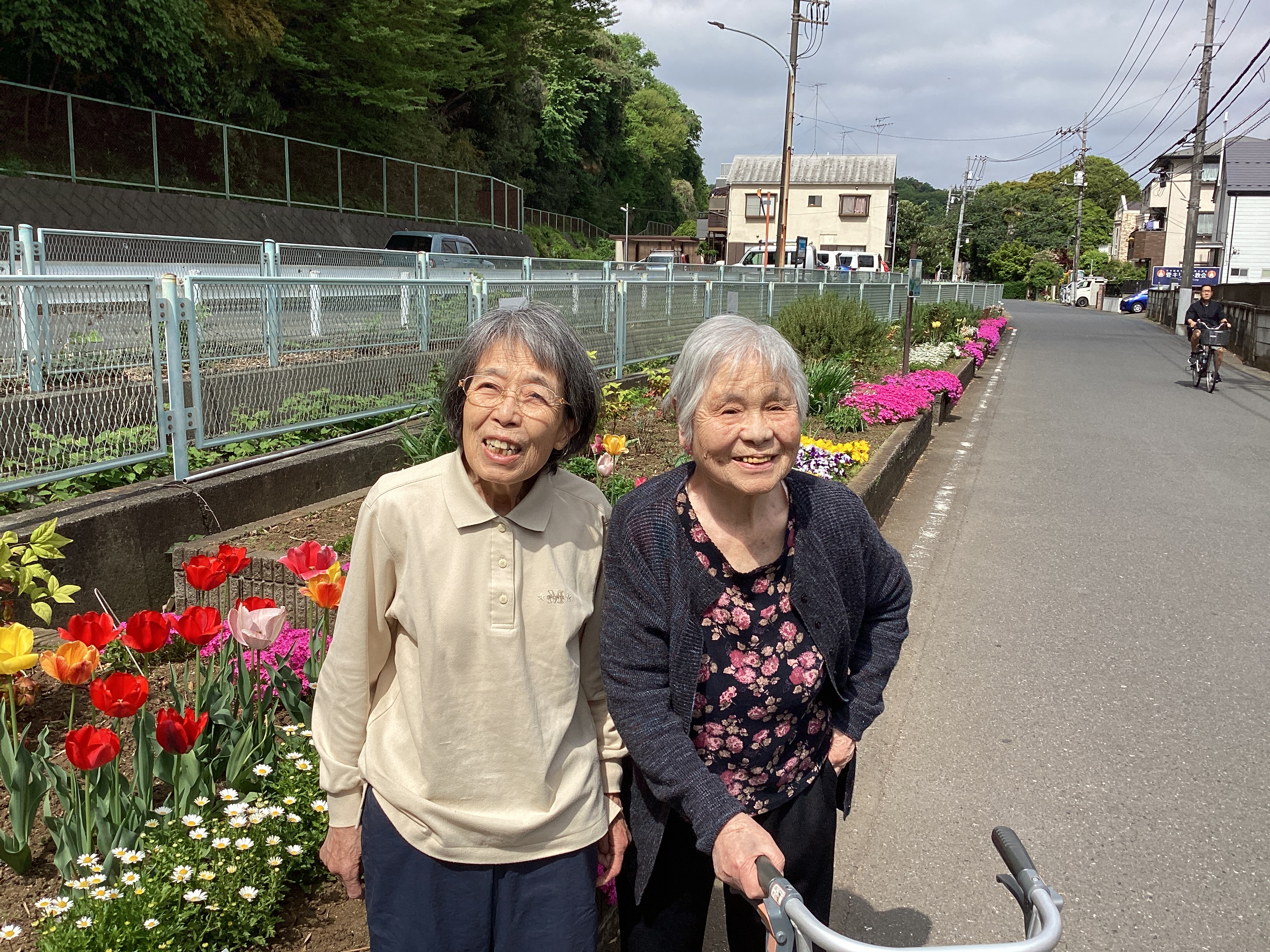 お天気いいわねぇ～☀😊　の一言で