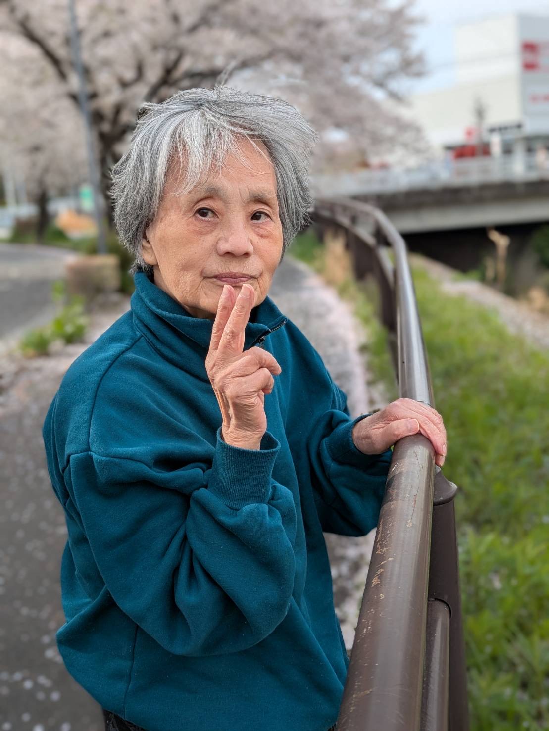 お花見の様子（1階）