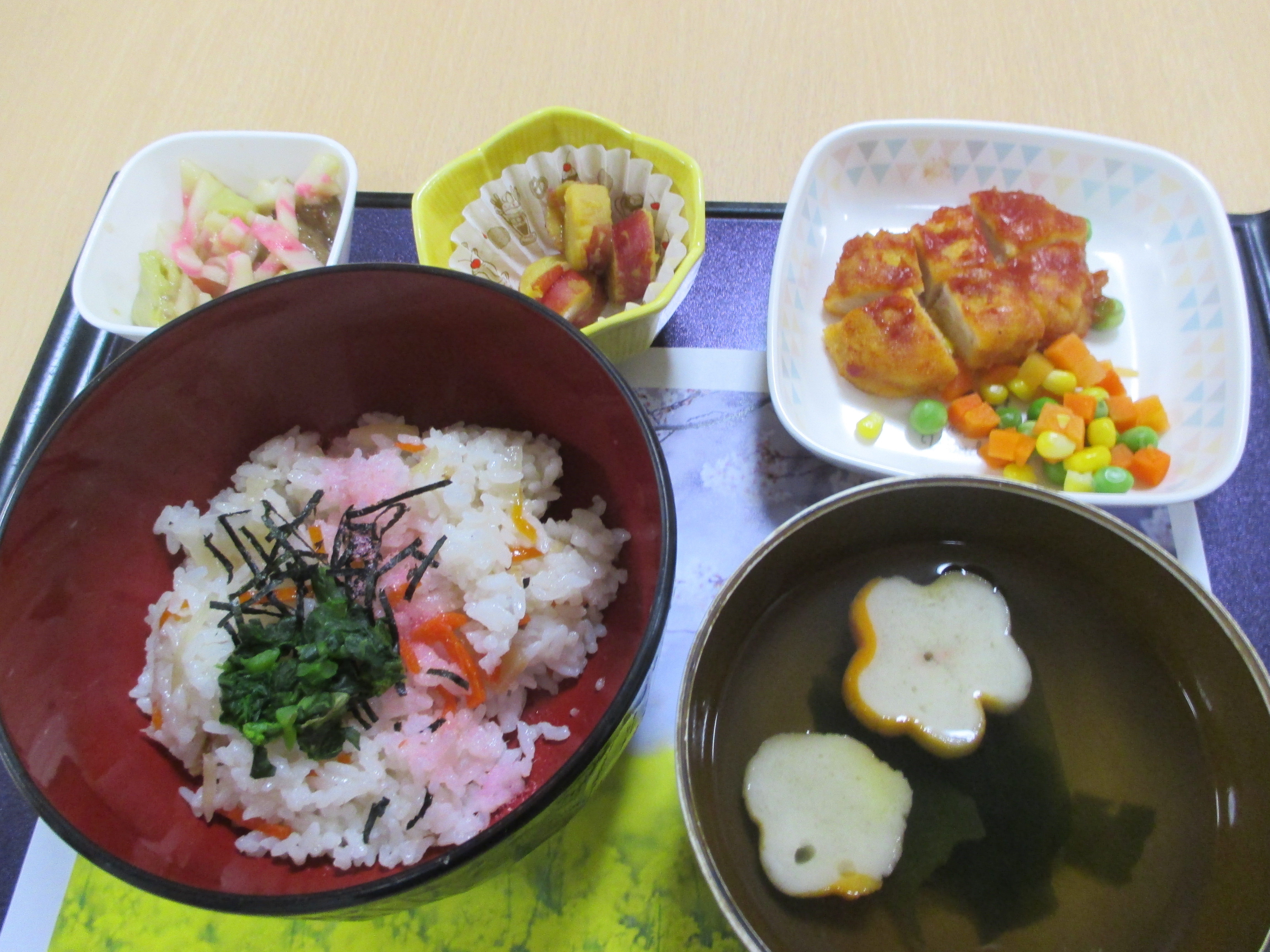 春の恵みにほっこり笑顔～イベントランチで心もお腹も満たされて☺