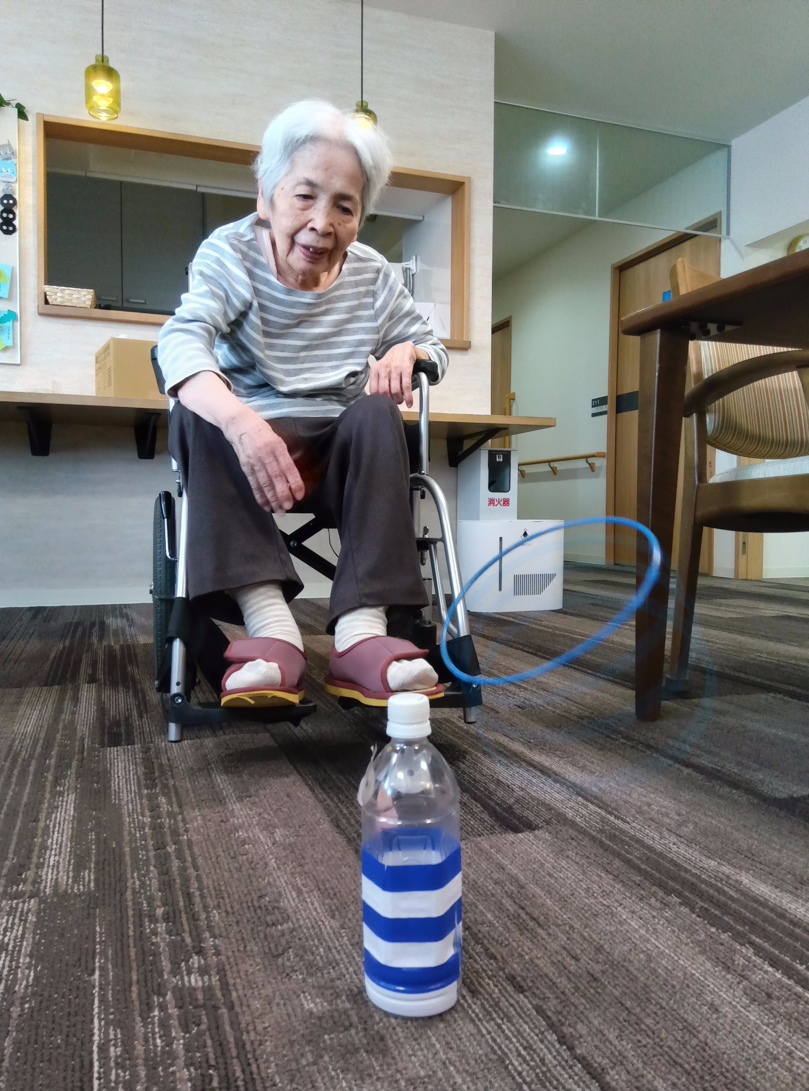 ５月レク②輪投げ