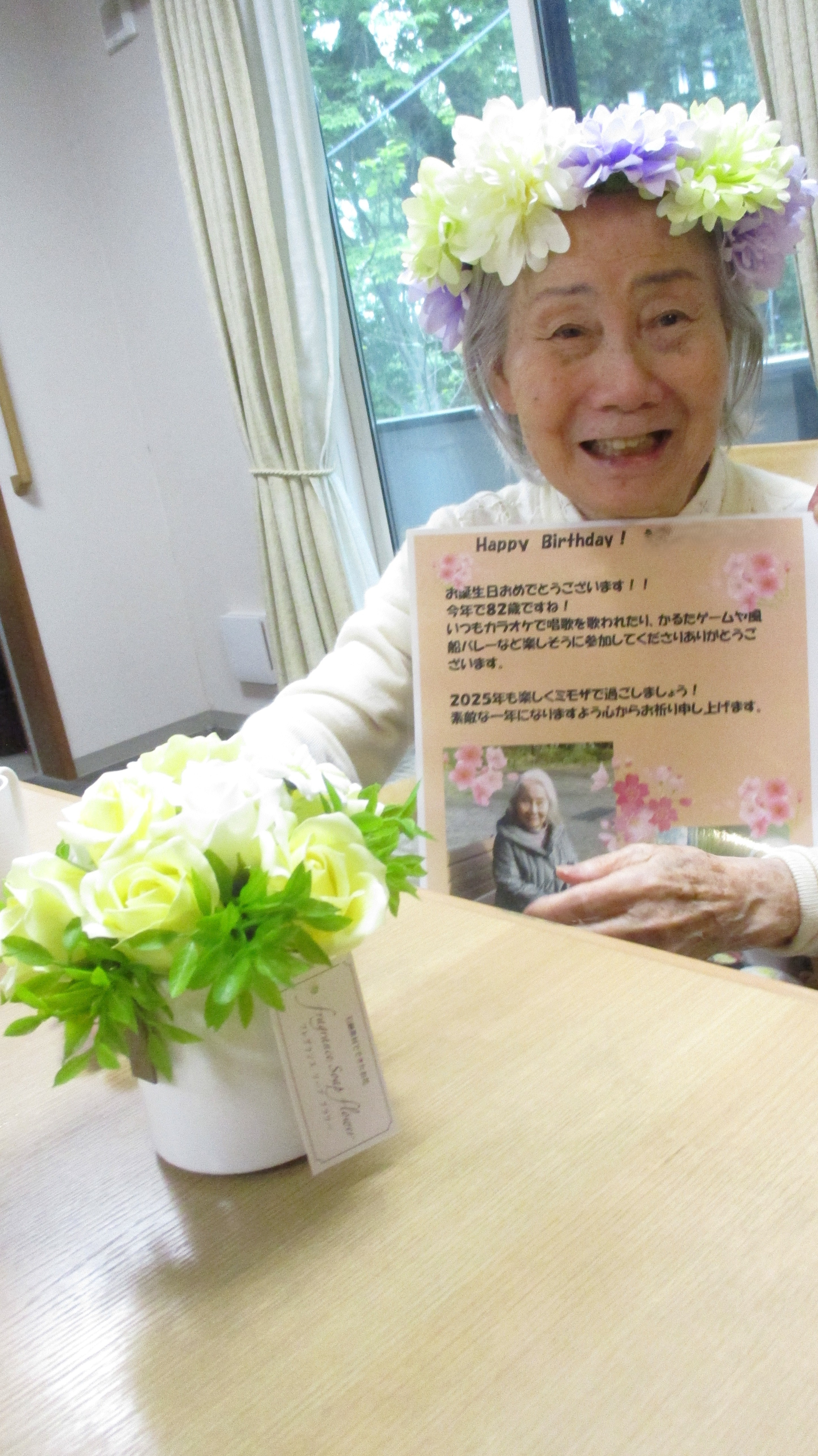 M様の誕生日会