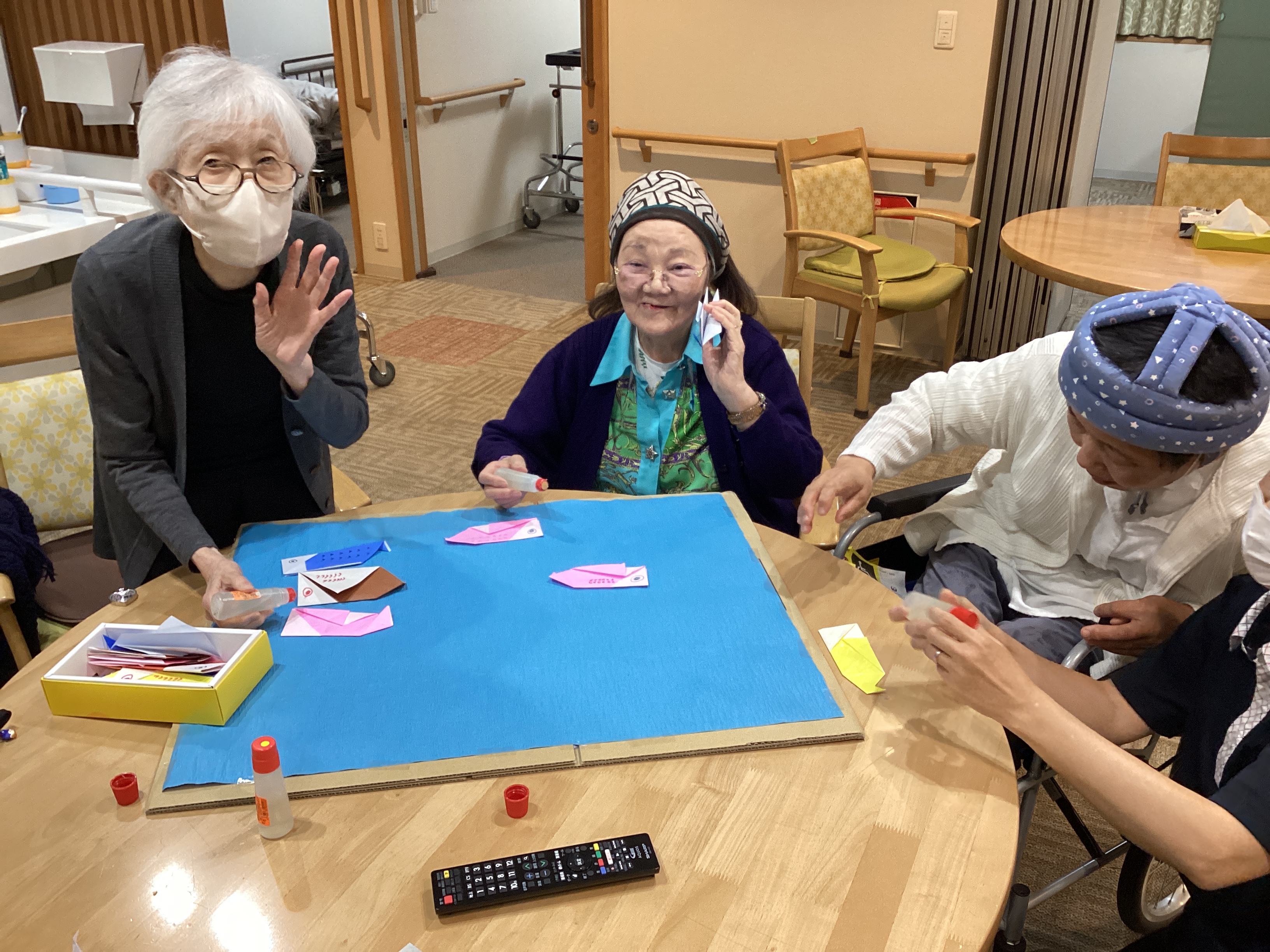 5月鯉のぼり制作