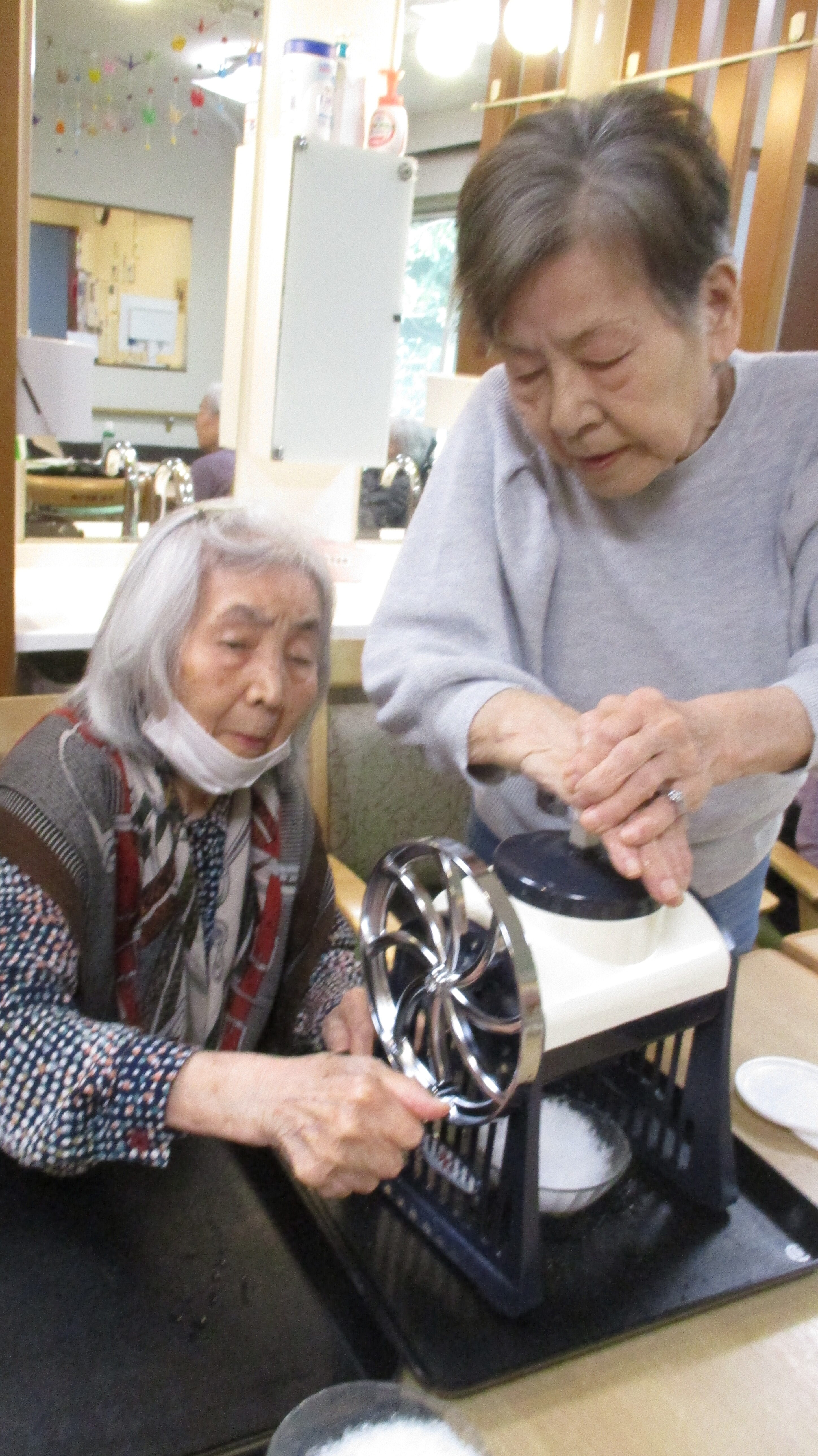 かき氷のおやつ