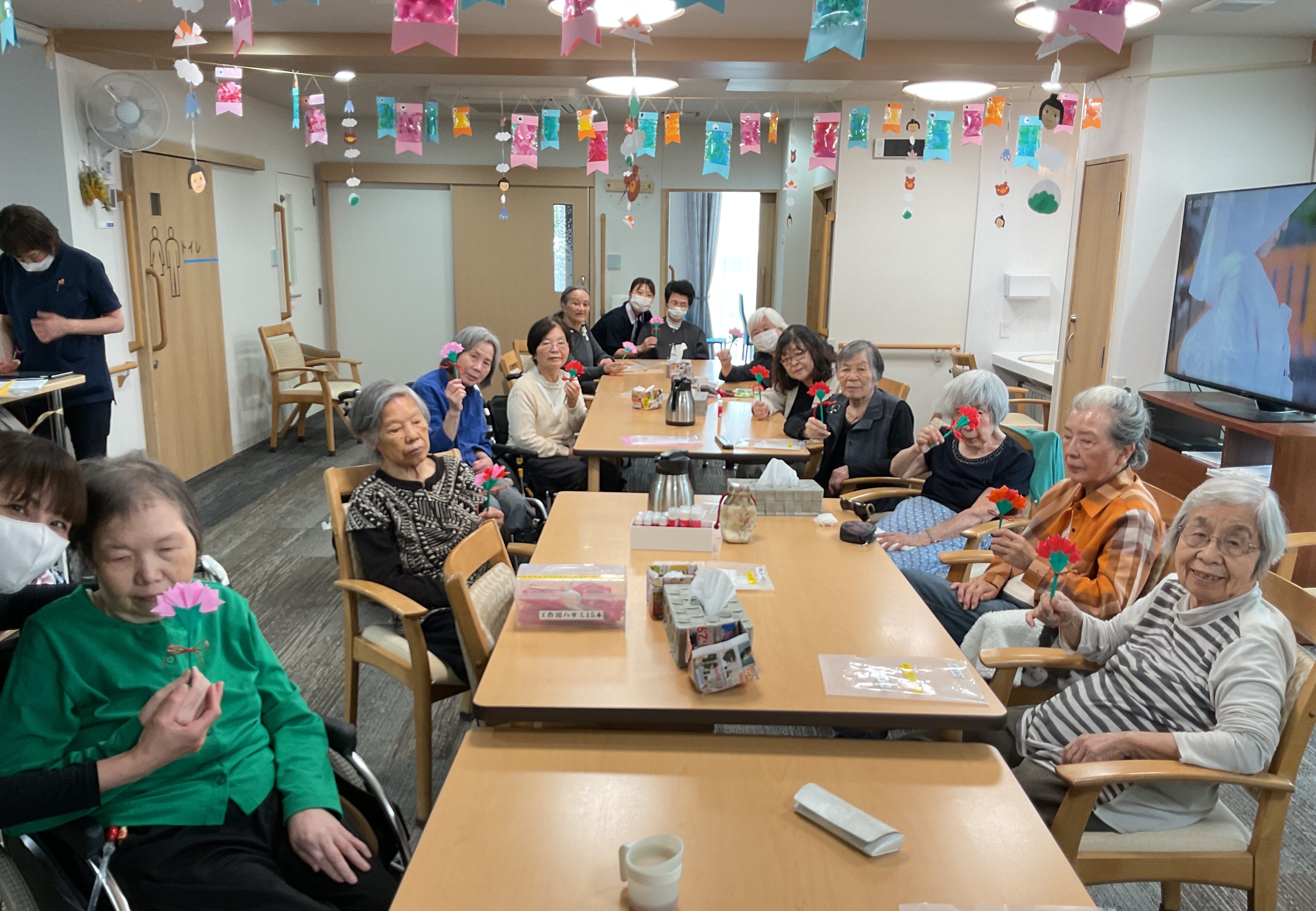 世界に一つだけのカーネーション🌸