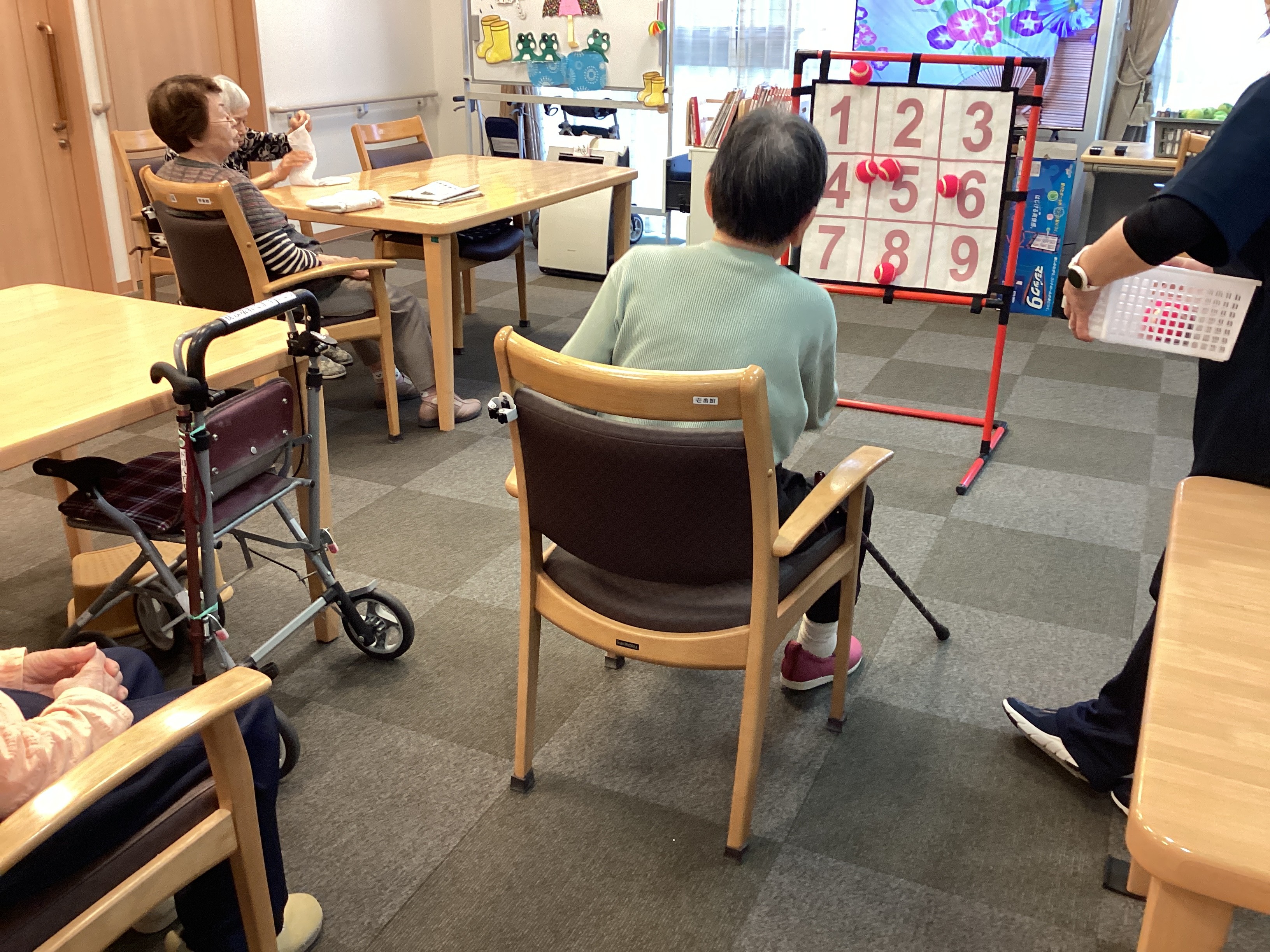 室内レクの様子②
