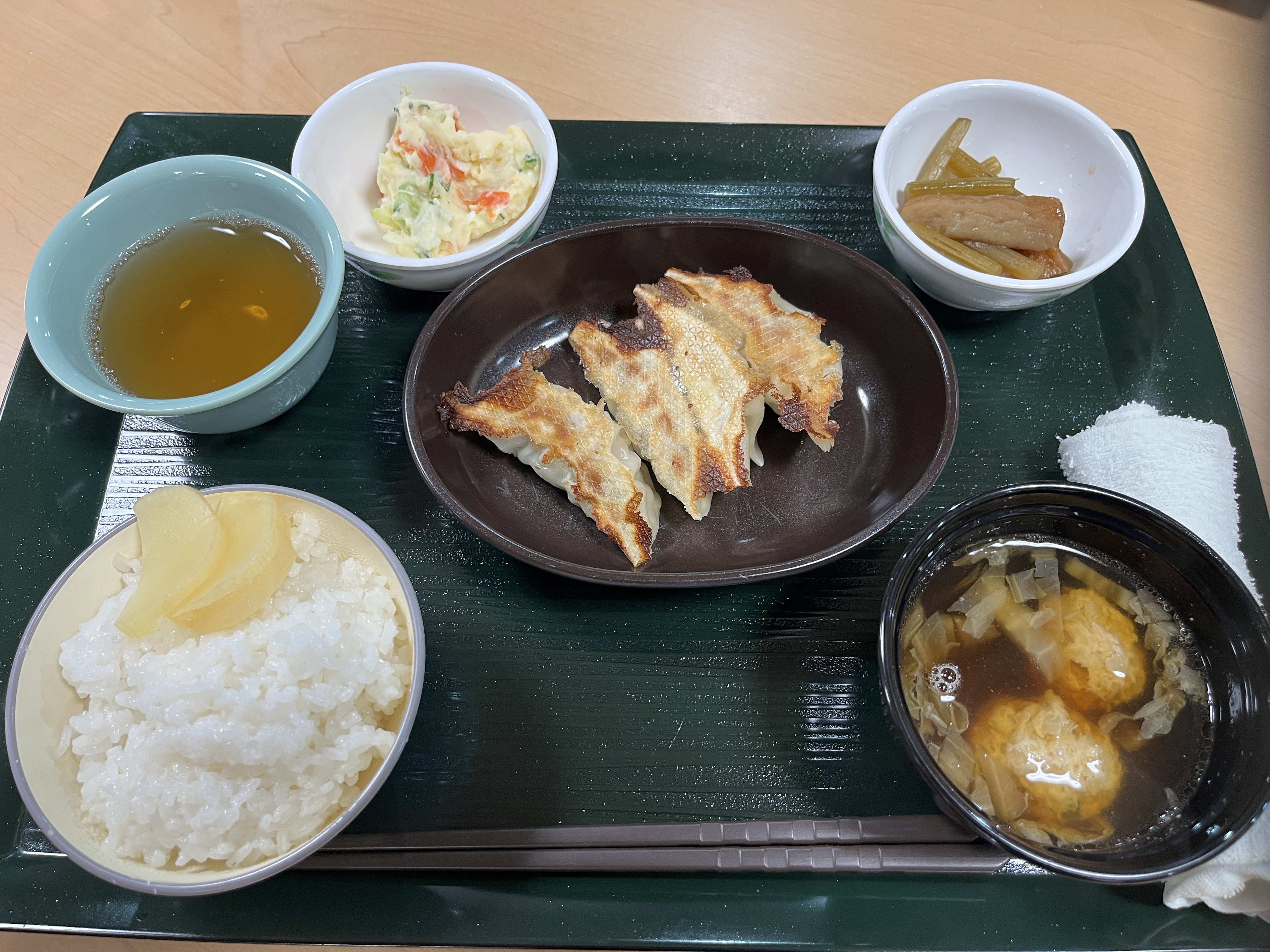 手作り餃子定食☆