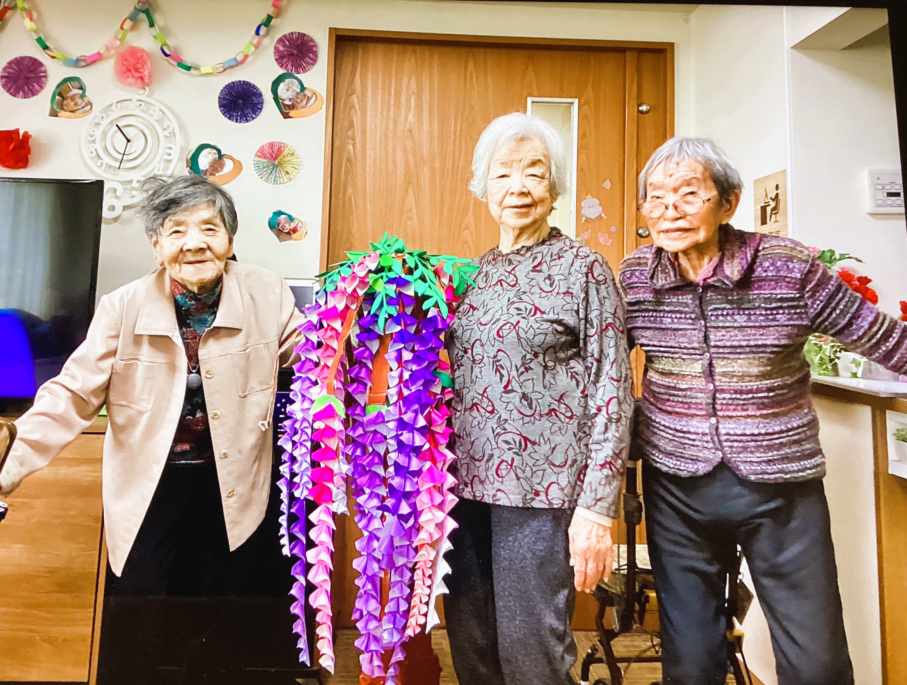 ミモザ市原GHに藤の木が誕生！！