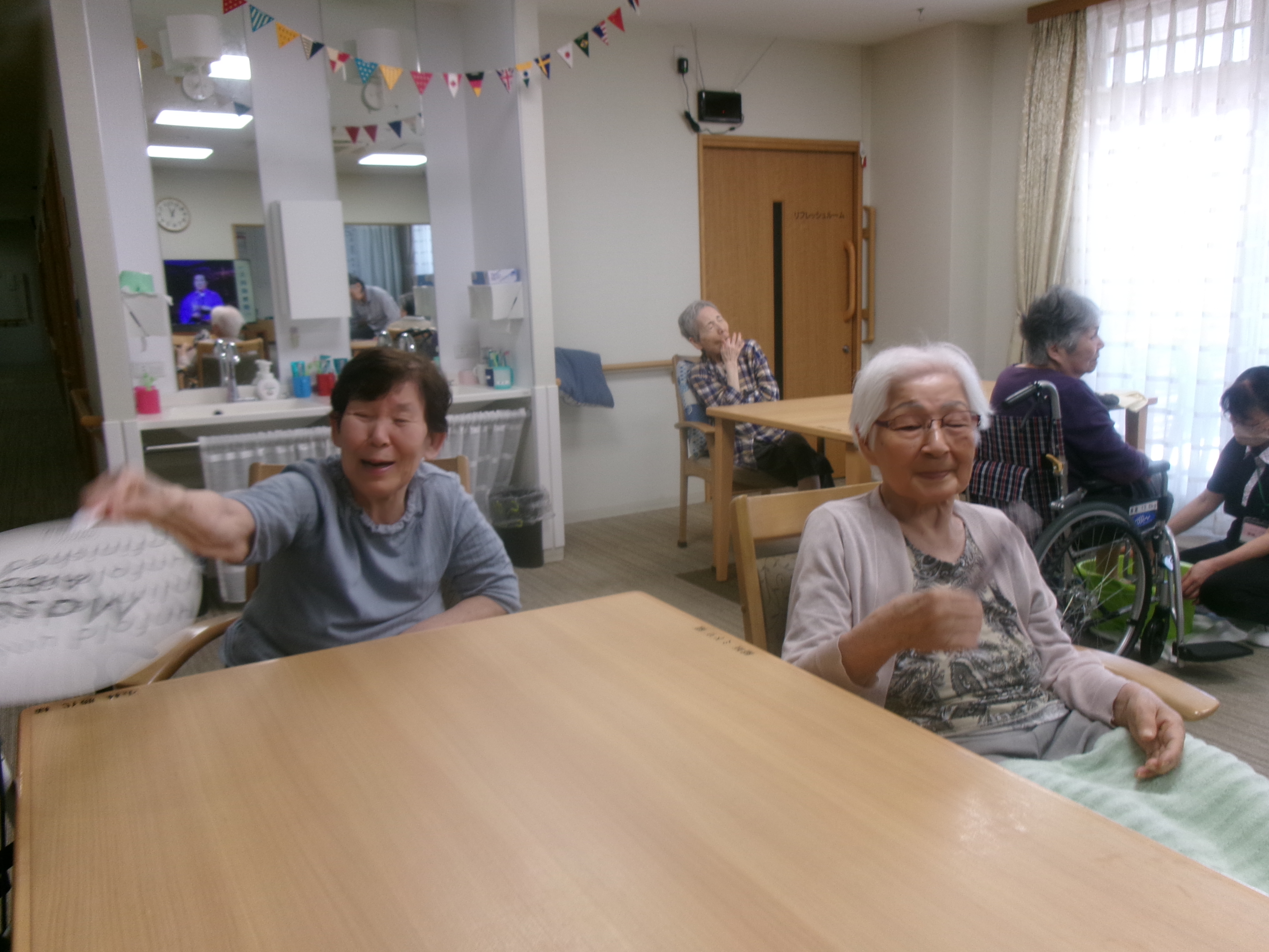 今日は団扇ですね～
