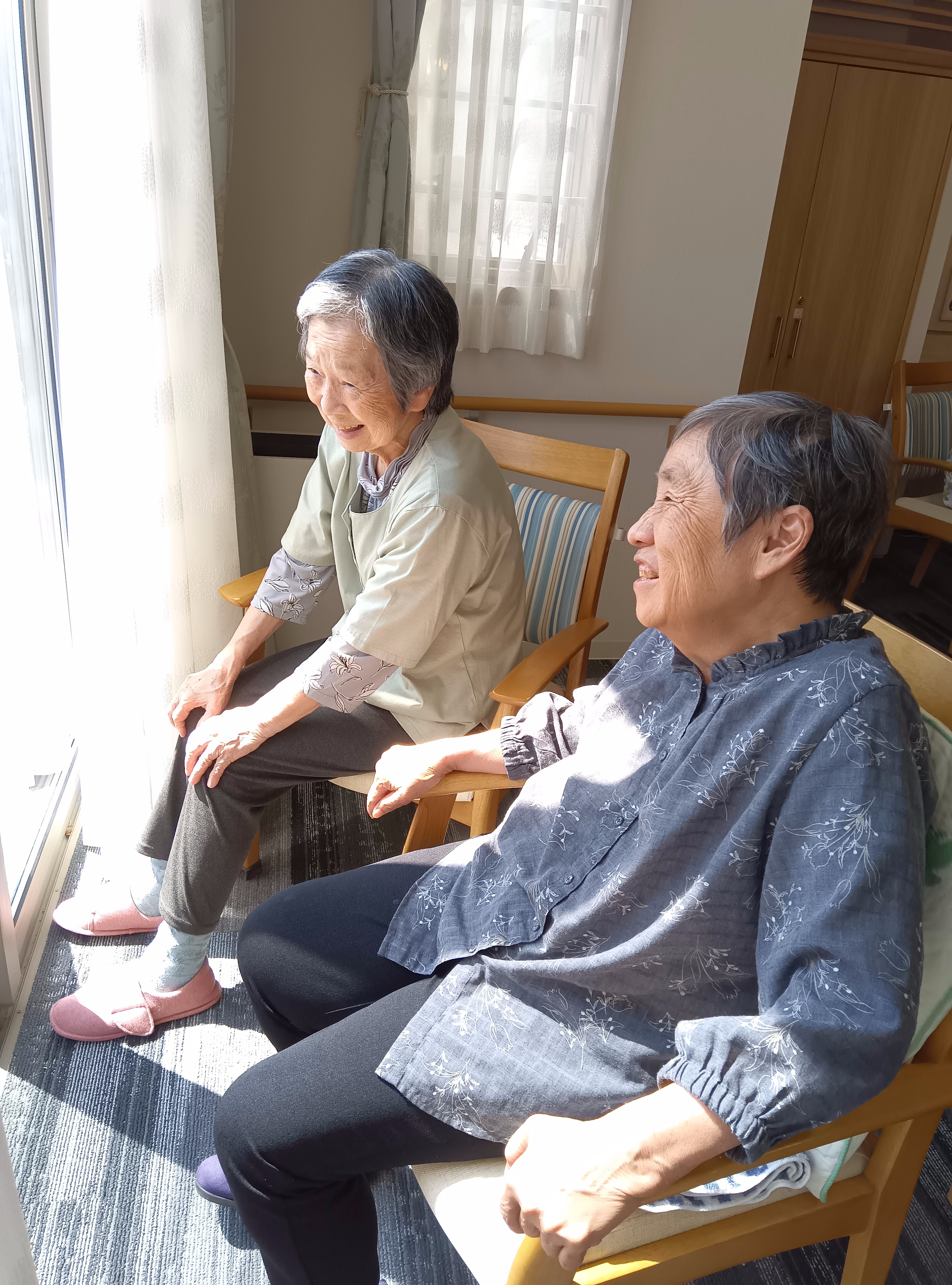 日向ぼっこ