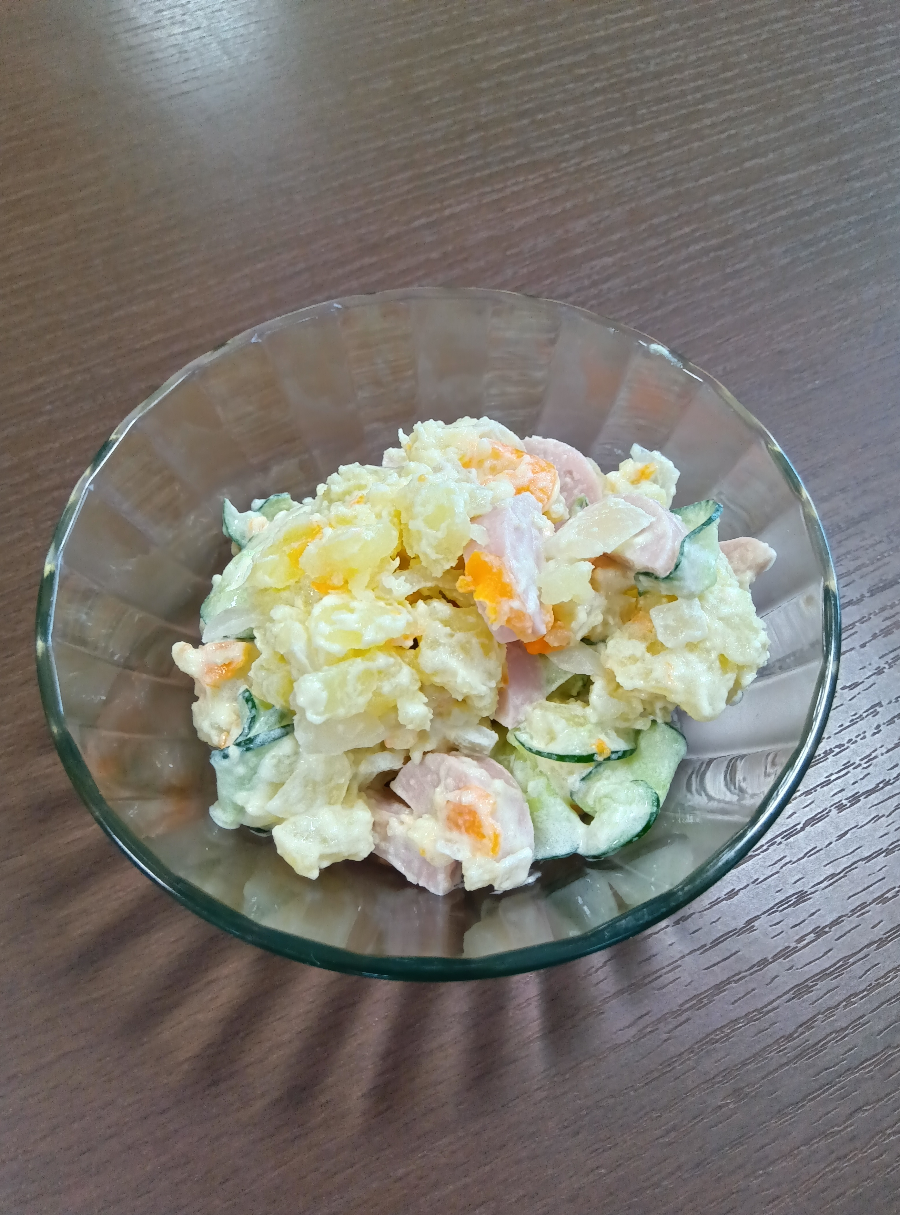 ポテトサラダを作りました。