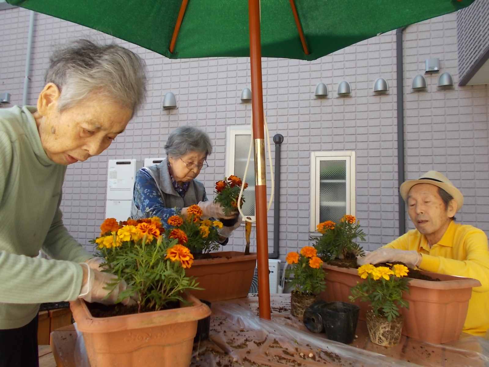 自然と戯れる、、、園芸レク