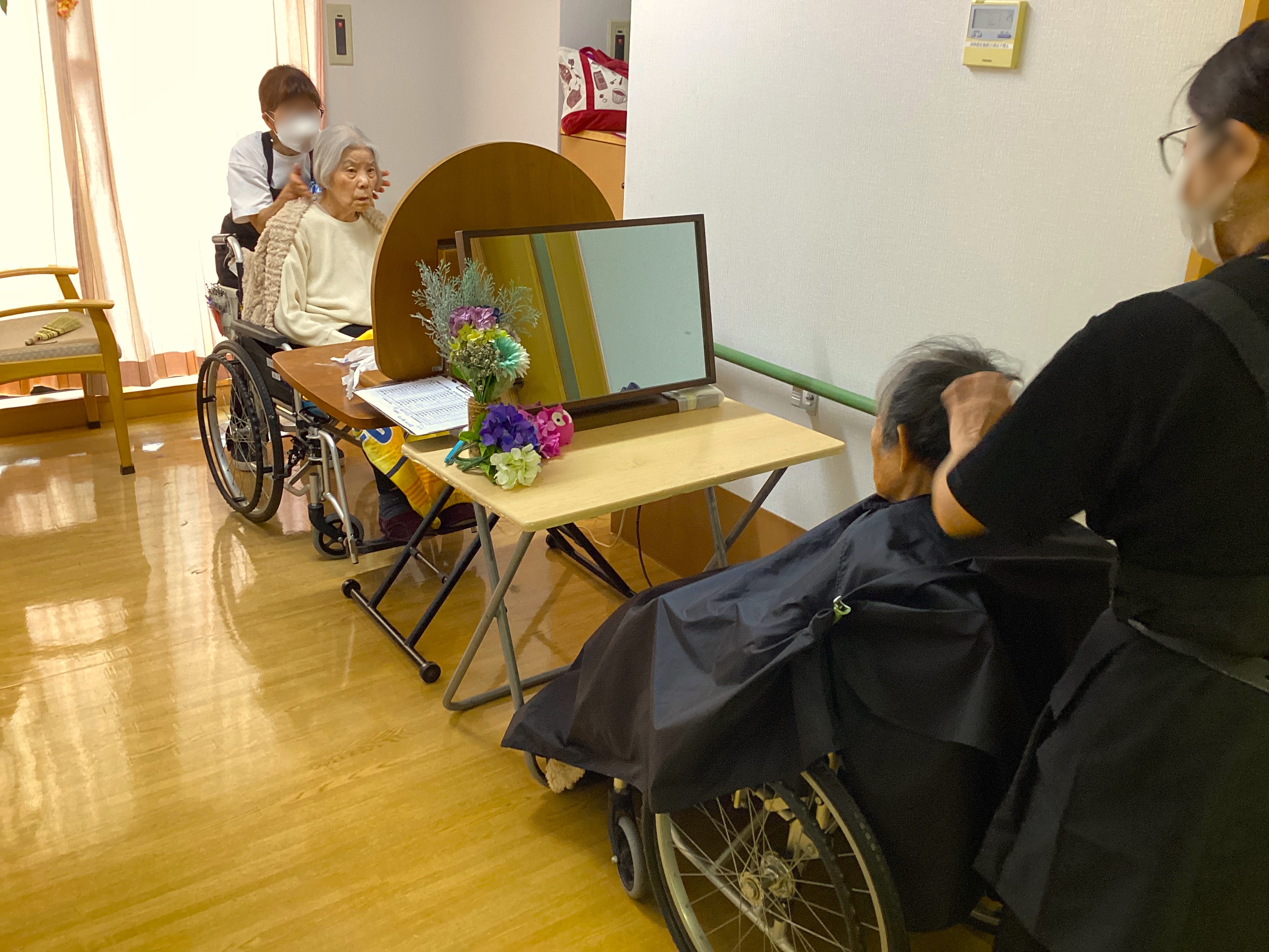 ◇理美容の様子◇