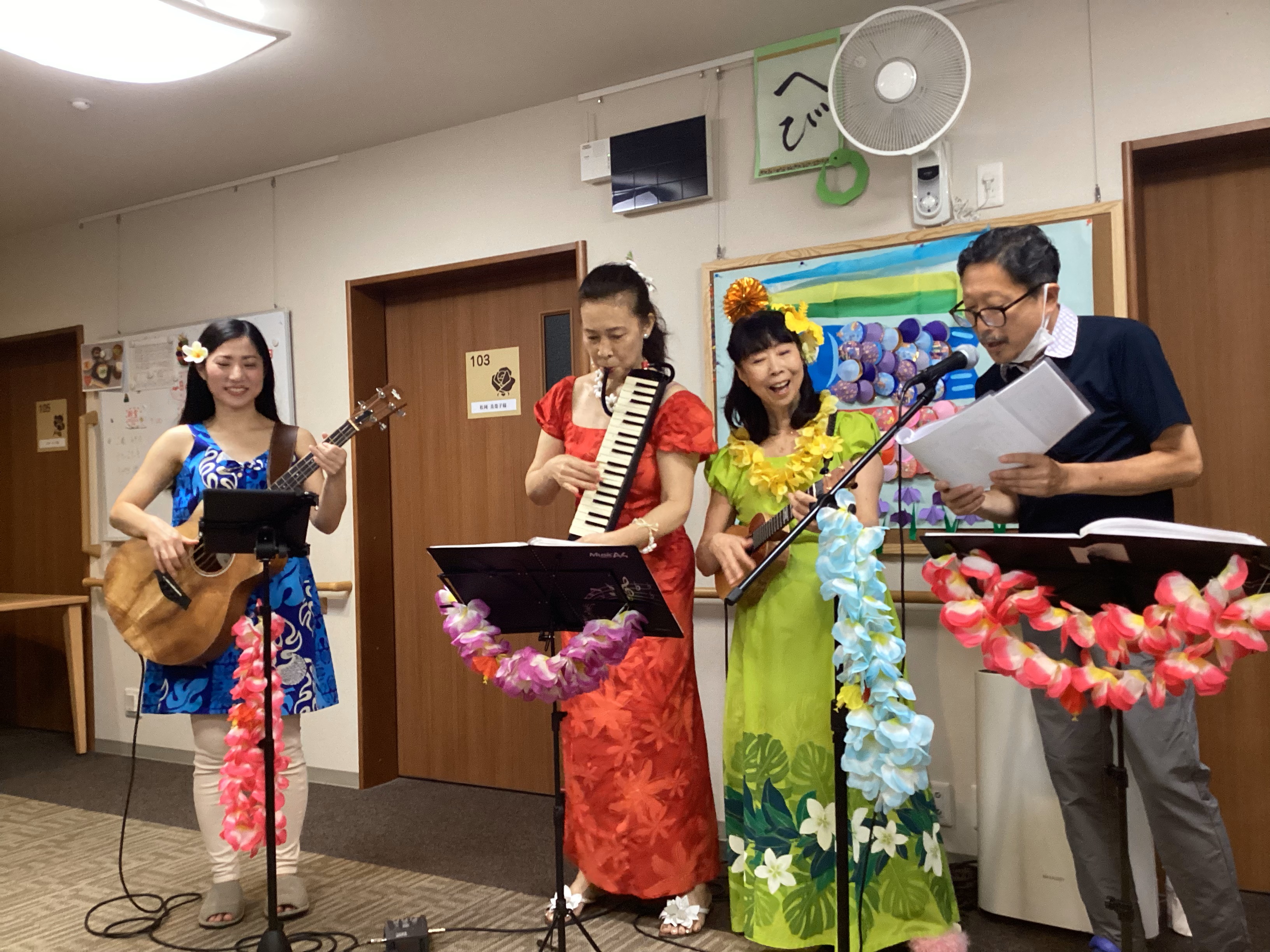 🌺ハワイアンの外部レクが来ました🌺