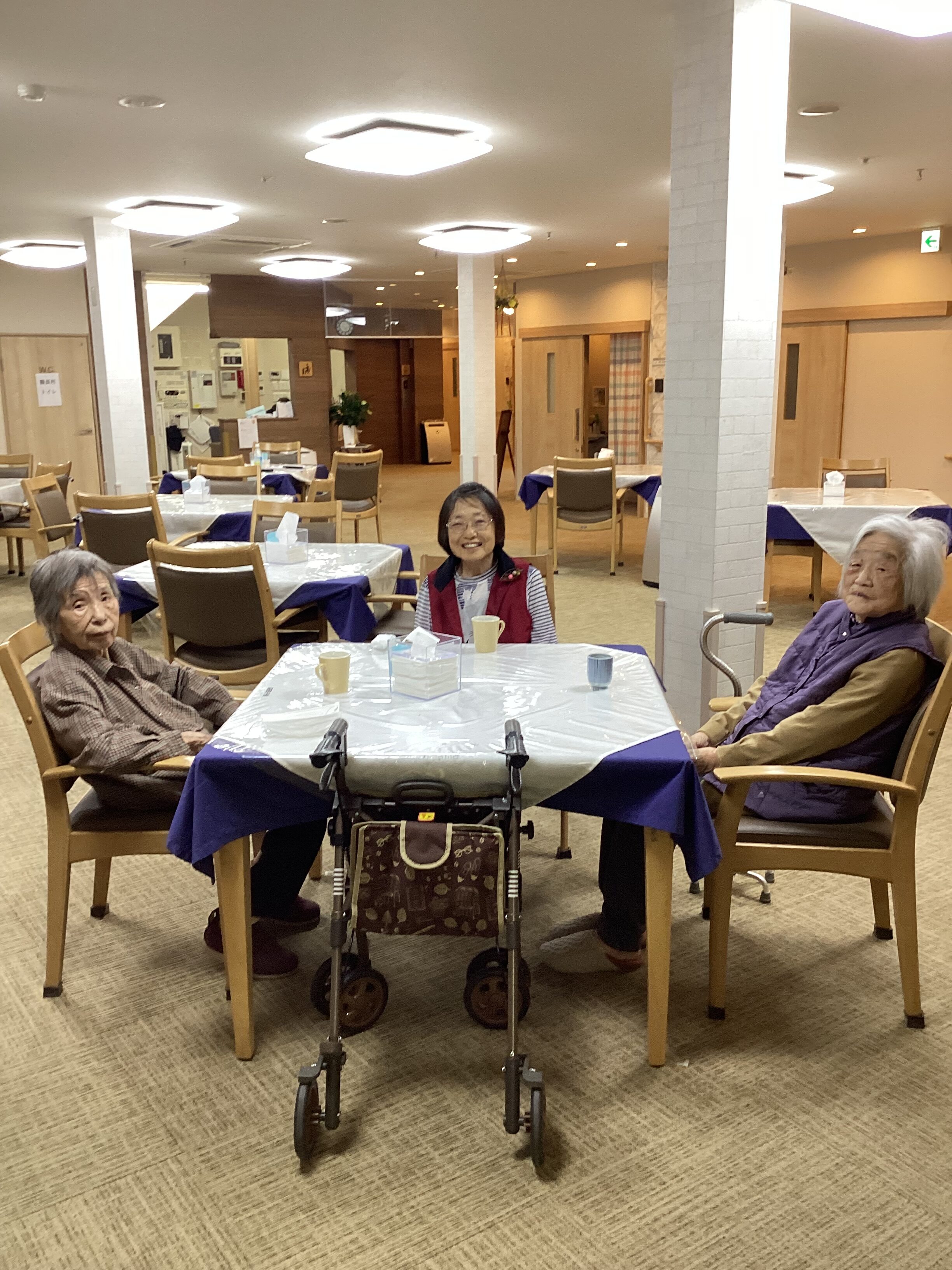 仲良し三人のお茶会！！