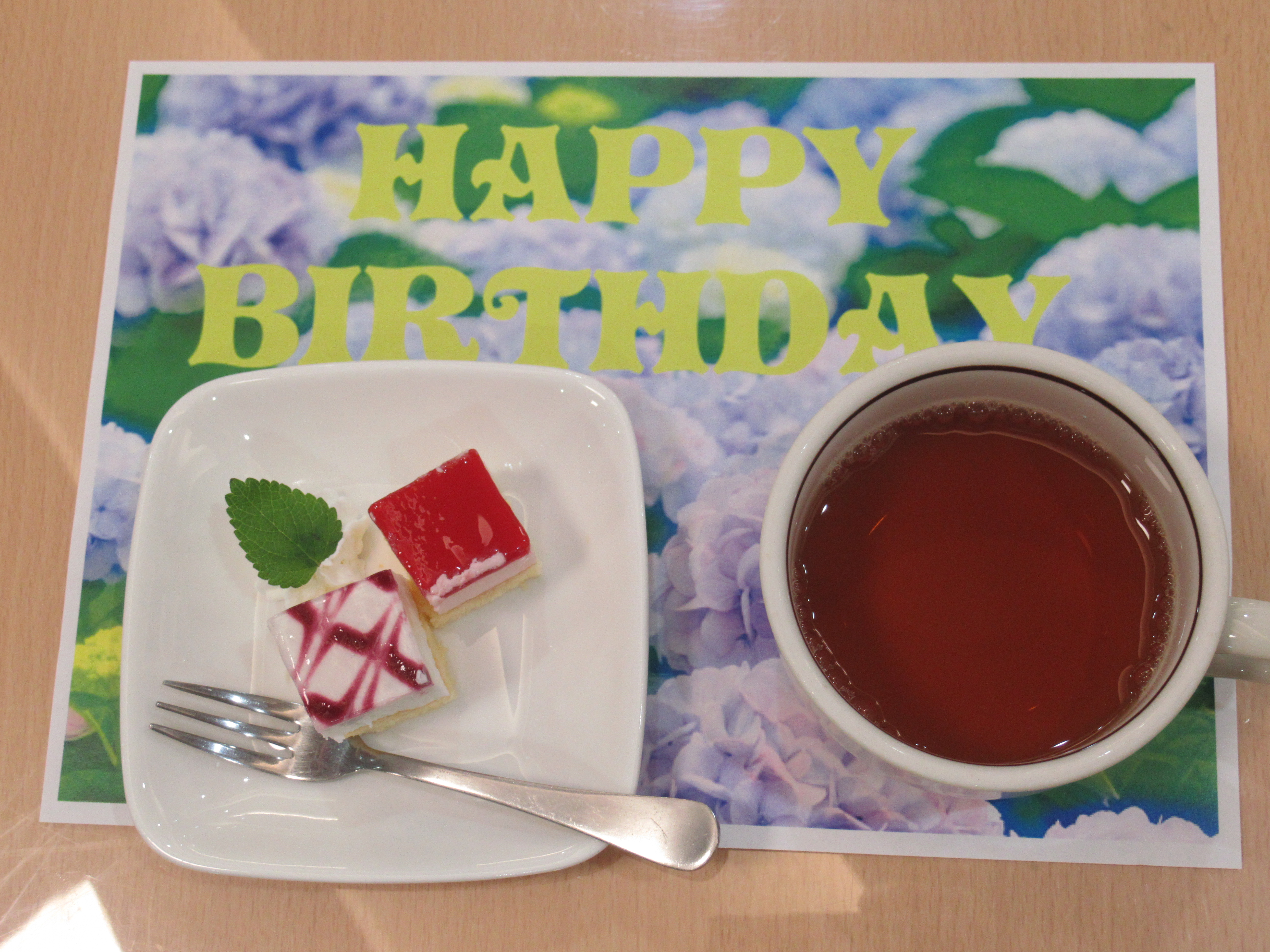 6月誕生日会🍰