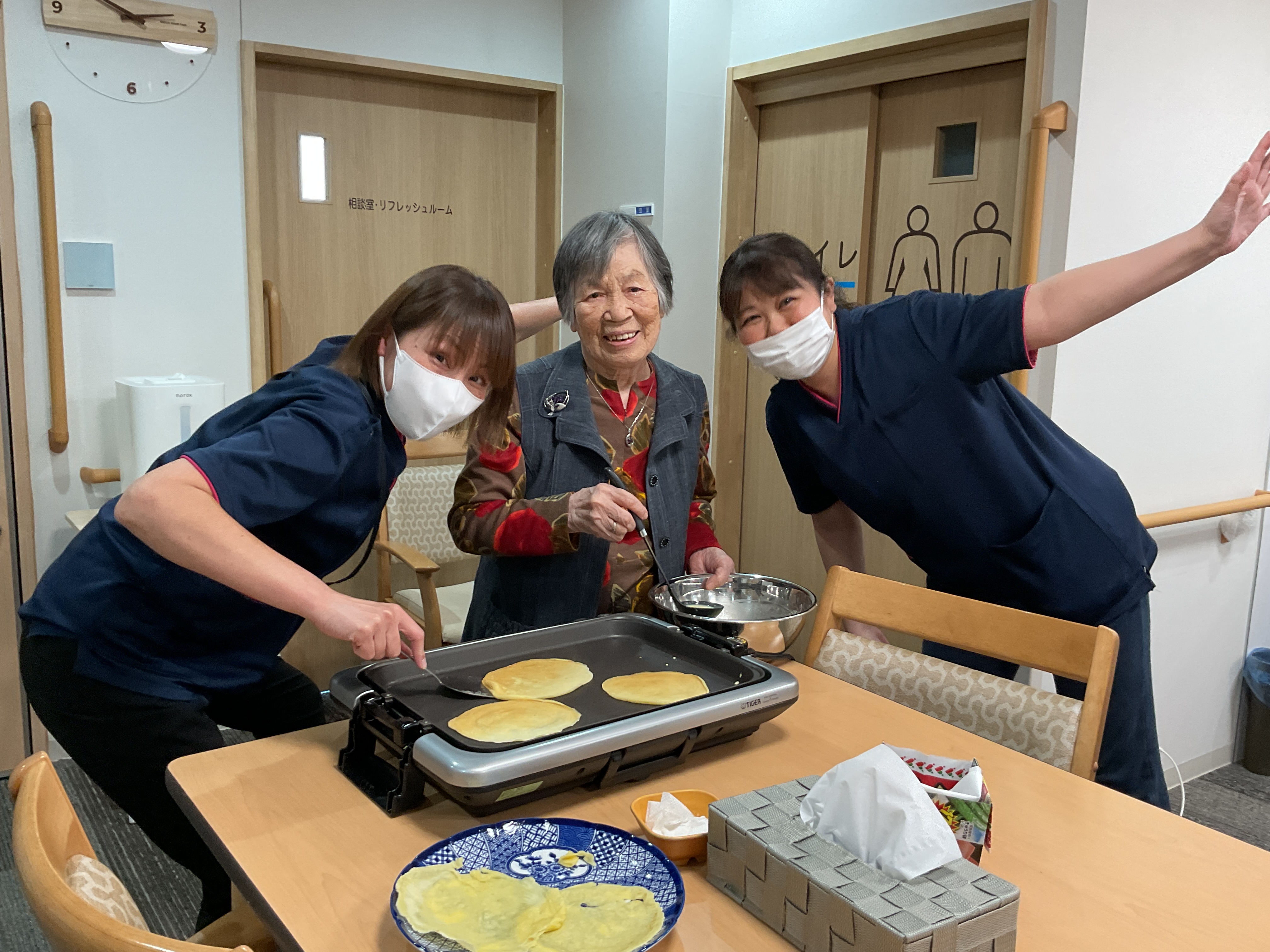 クレープ屋さん！