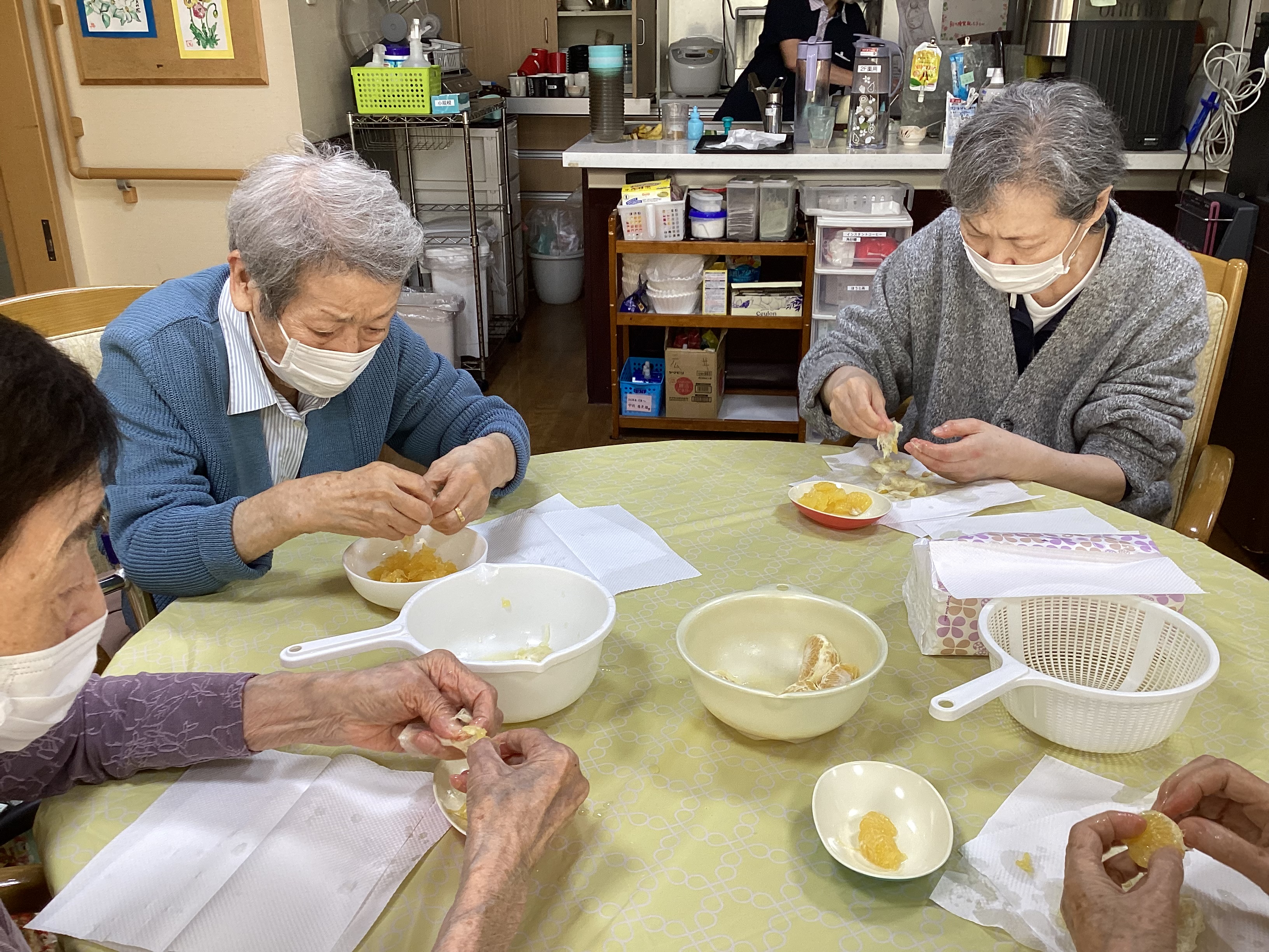 おやつレクで
