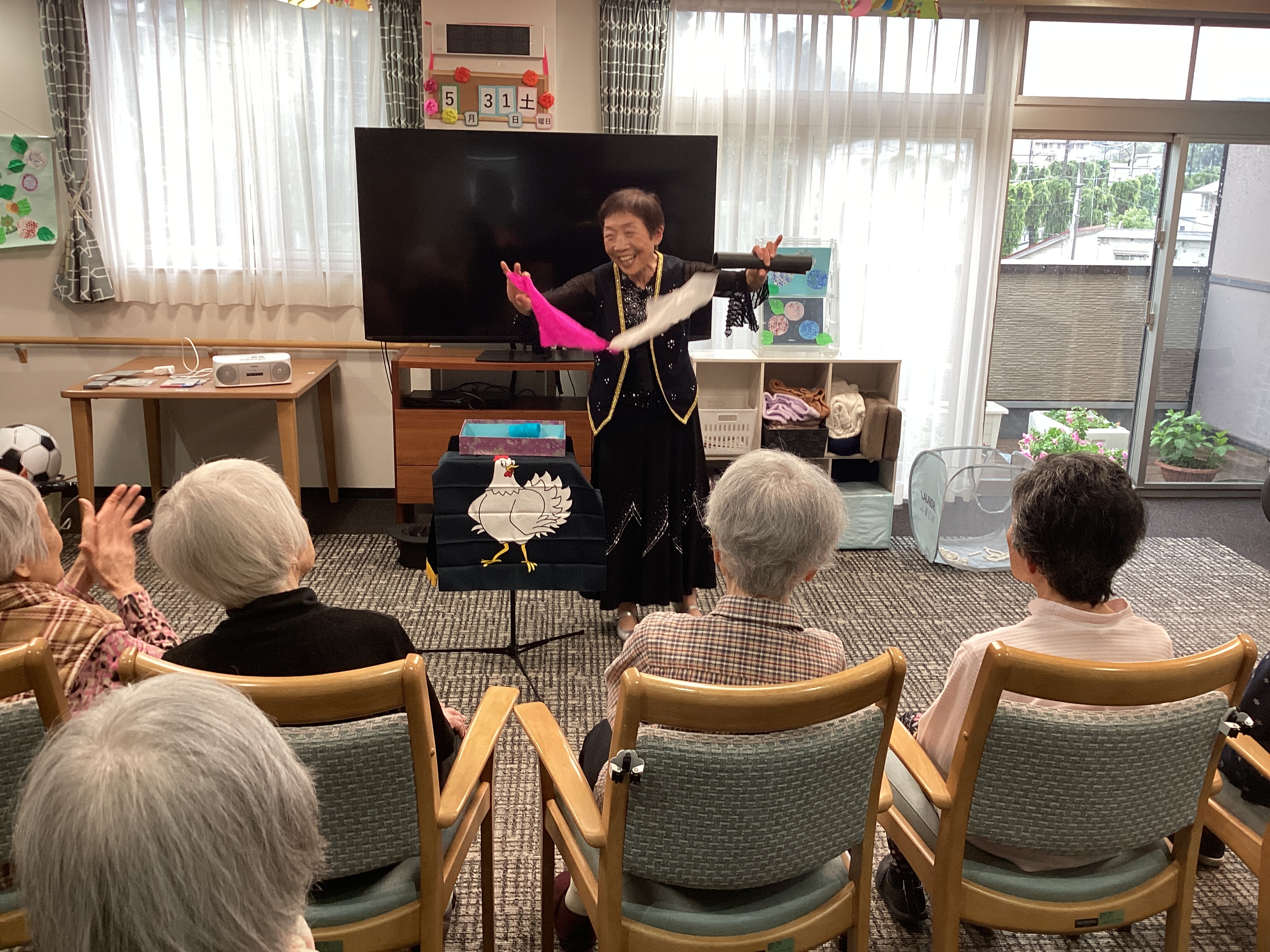 マジシャンがやってきた！