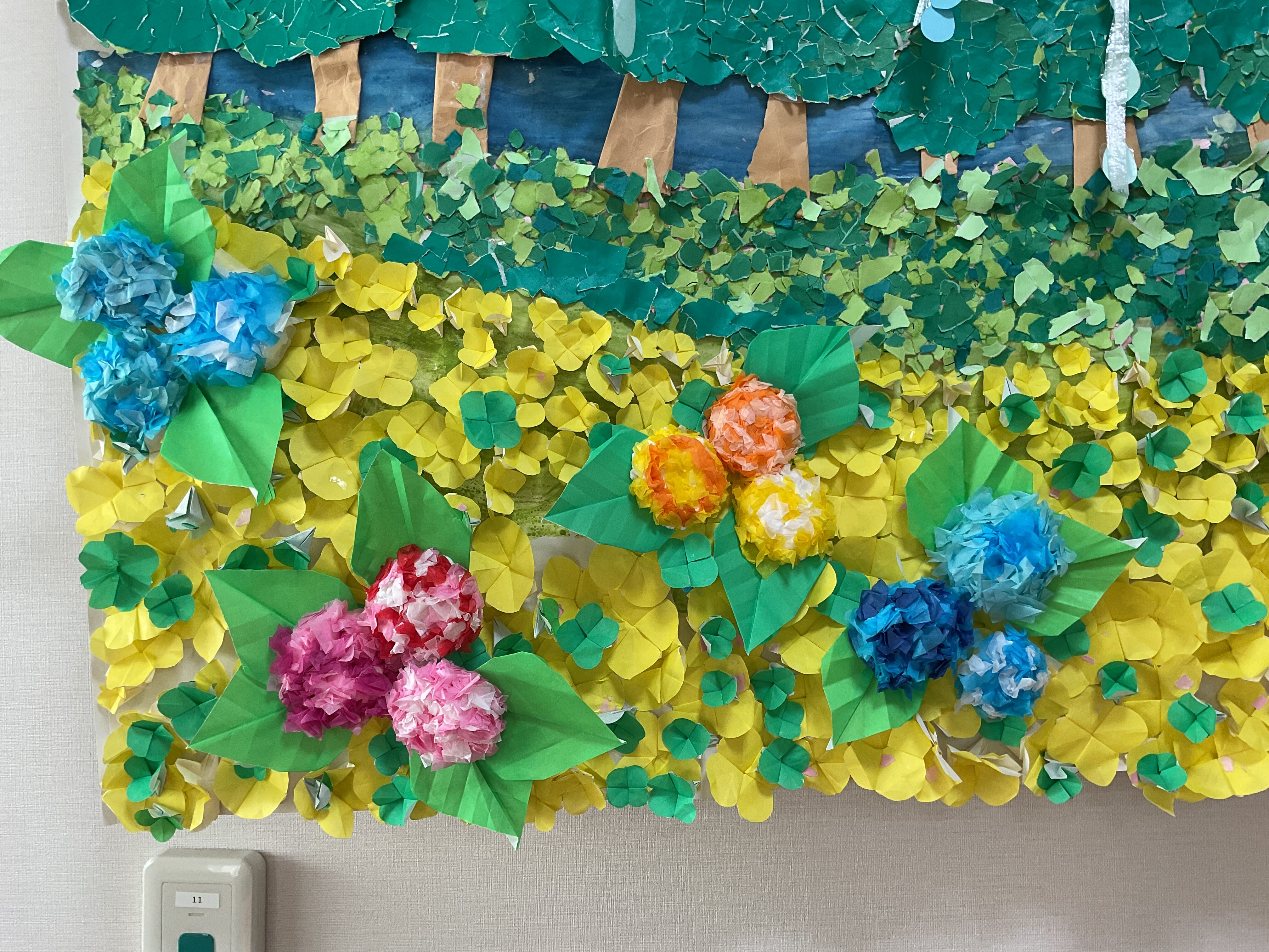 梅雨の花と言ったらやっぱりアジサイ🌼