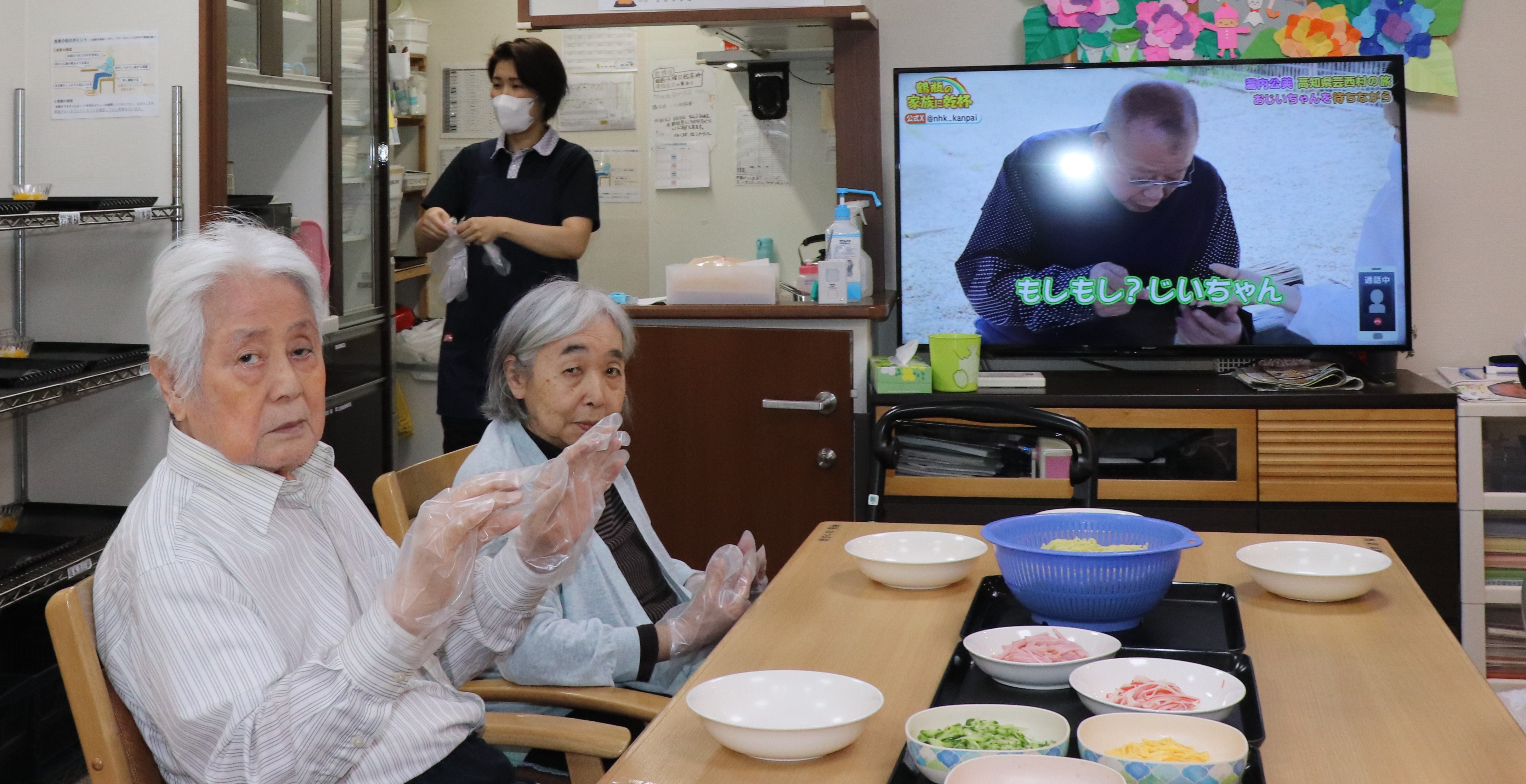 冷やし中華(*^-^*)食レク♪♪